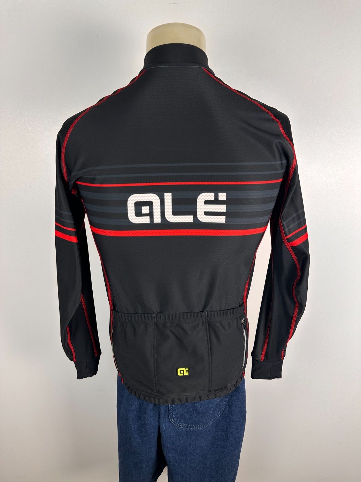 Other Ale PRR Cycling Long Sleeve Jesey Solid Mens Black Size L Size US L / EU 52-54 / 3 - 7 Thumbnail