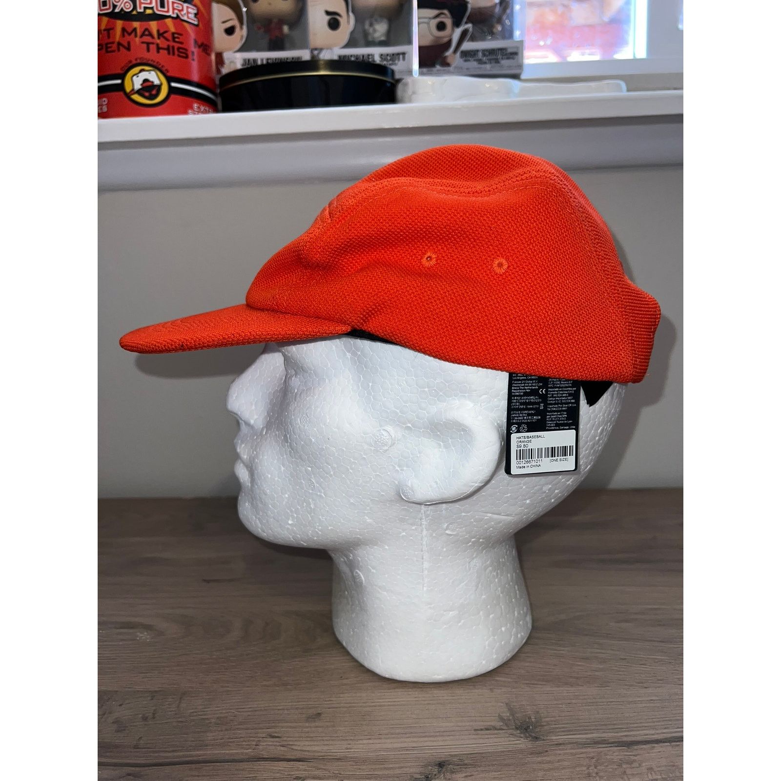 Other Fresh Nature Hat Orange NWT Headwear Cap OS 21 Men Size ONE SIZE - 3 Thumbnail