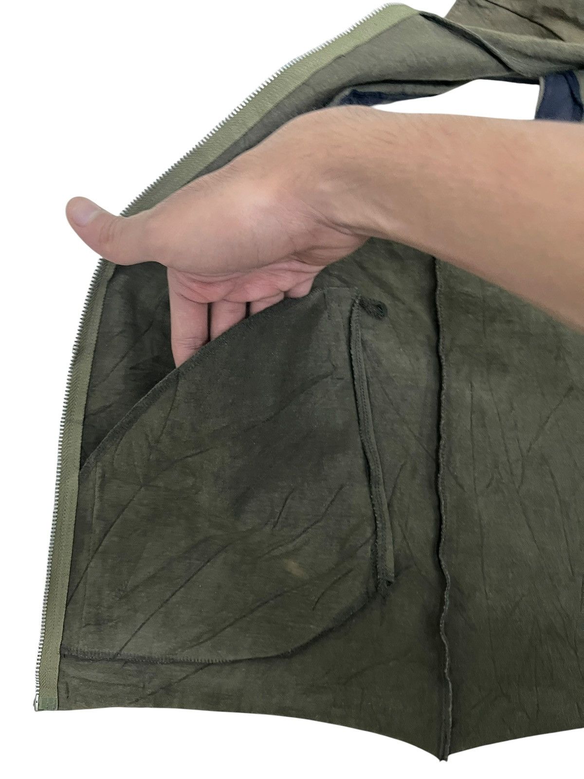 Yohji Yamamoto A.A.R Yohji Yamamoto Military Inspired Zip Up Vest Size US M / EU 48-50 / 2 - 5 Thumbnail