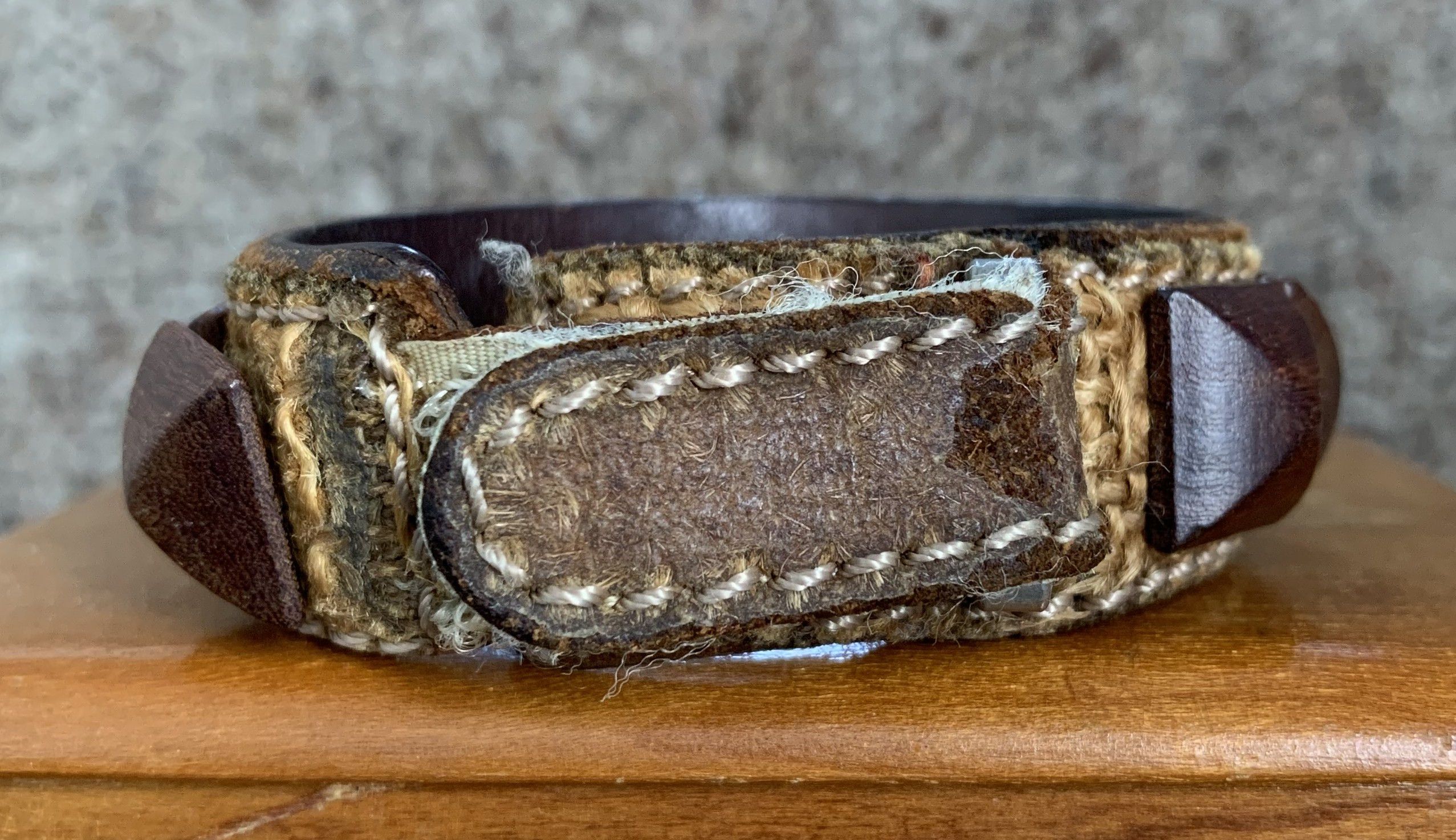 Undercover S/S 2003 Undercover "Scab" Studded Leather Bracelet Size ONE SIZE - 5 Thumbnail