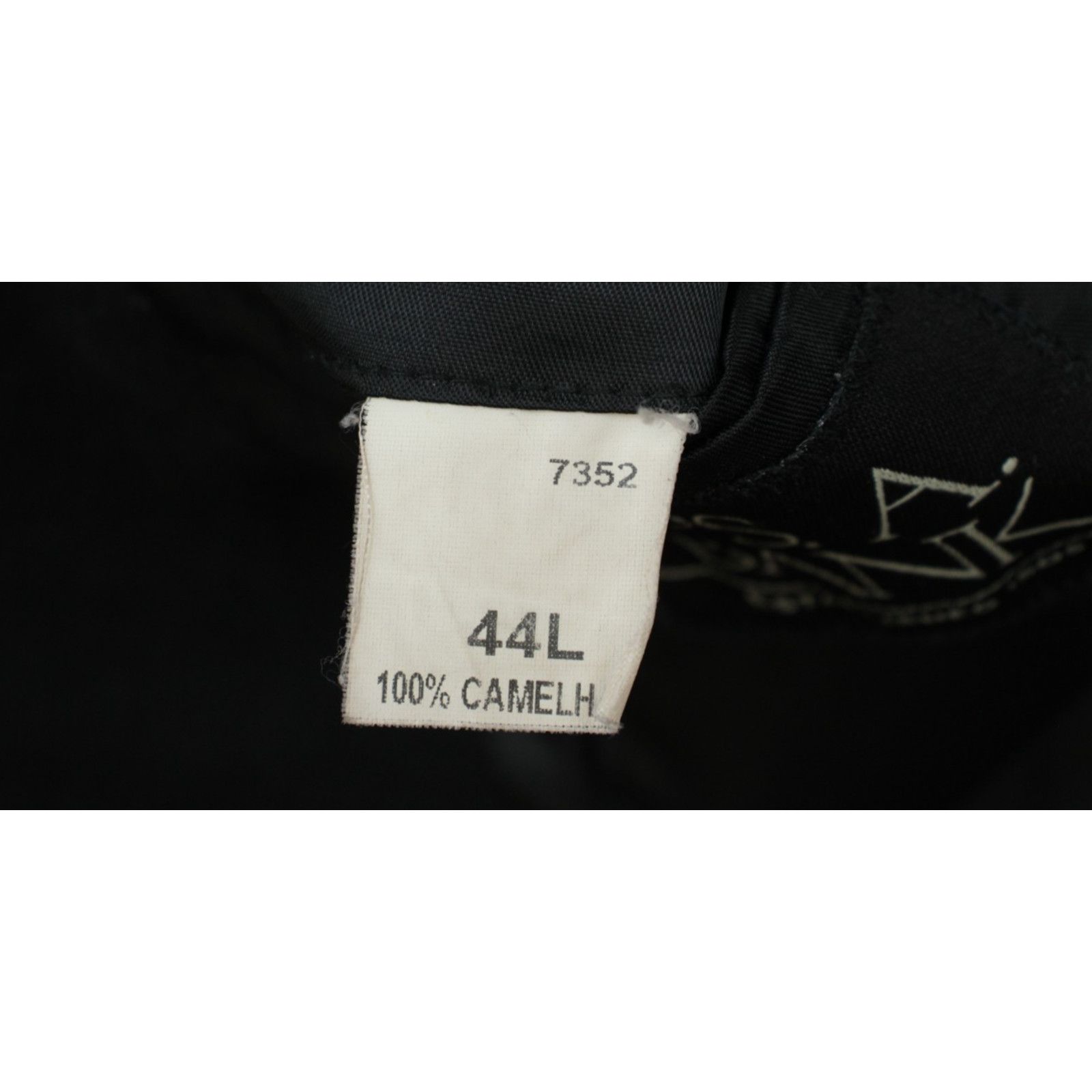 Jos. A. Bank Jos A Bank Blazer Mens 44L Black Camel Hair 2 Button Size 44L - 6 Thumbnail