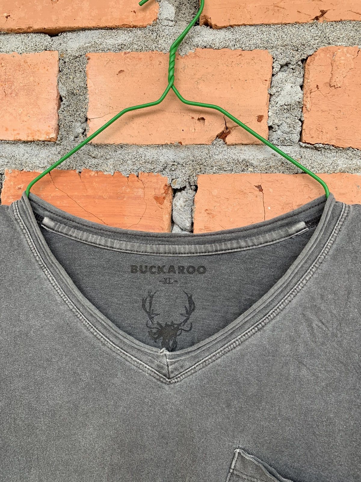 If Six Was Nine 2000s Buckaroo distressed pocket punk longsleeve Size US L / EU 52-54 / 3 - 4 Thumbnail