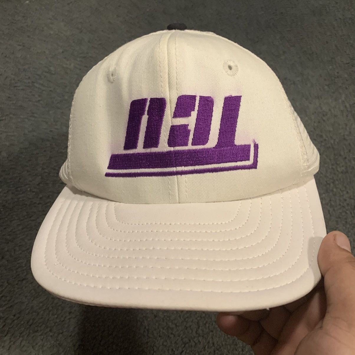 NCAA RARE VINTAGE 80s TCU HORNED FROGS TRUCKER CAP Size ONE SIZE - 1 Thumbnail