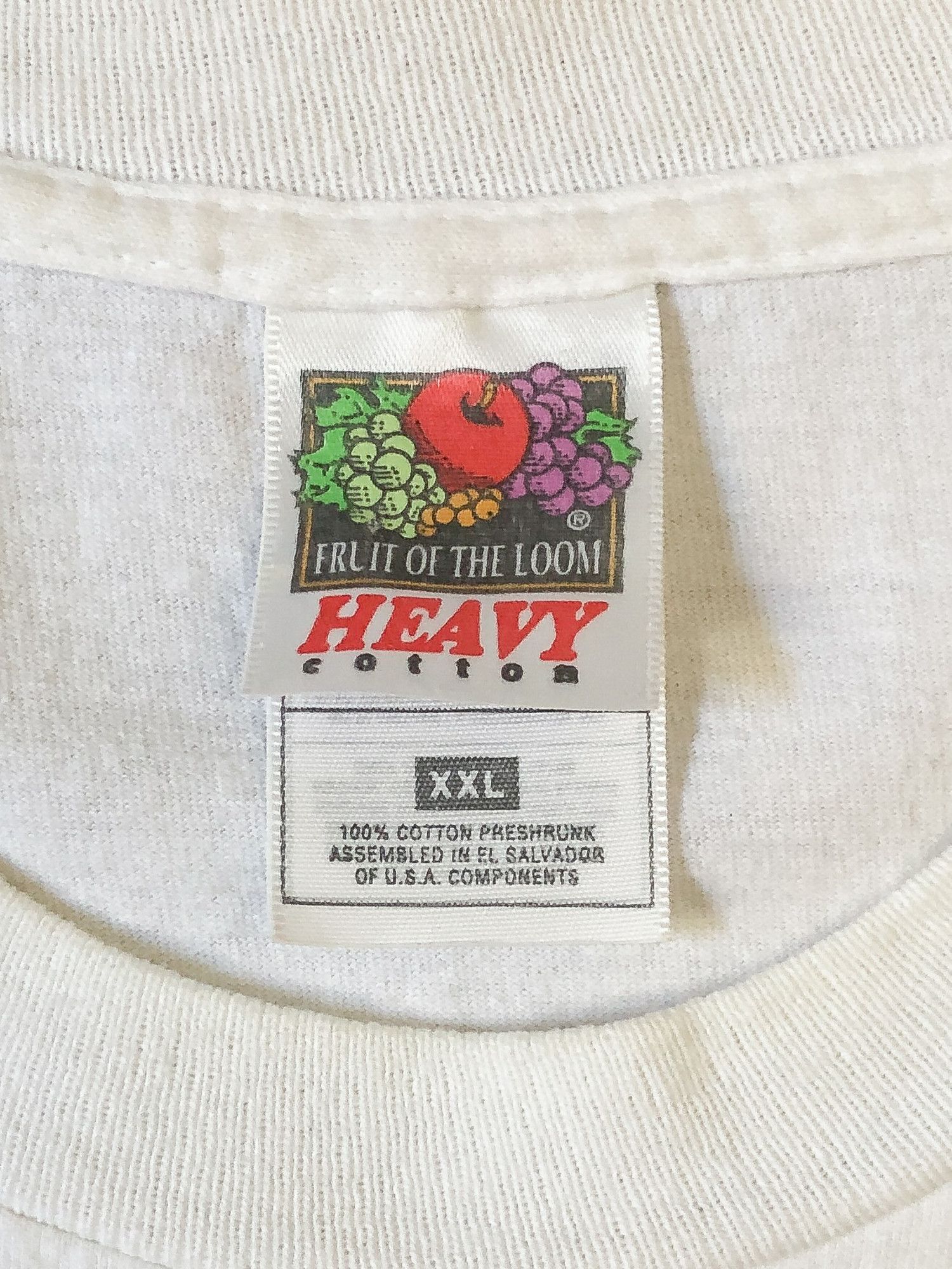 Vintage 1999 Faded White Funny Quote T-Shirt Size US XXL / EU 58 / 5 - 3 Thumbnail