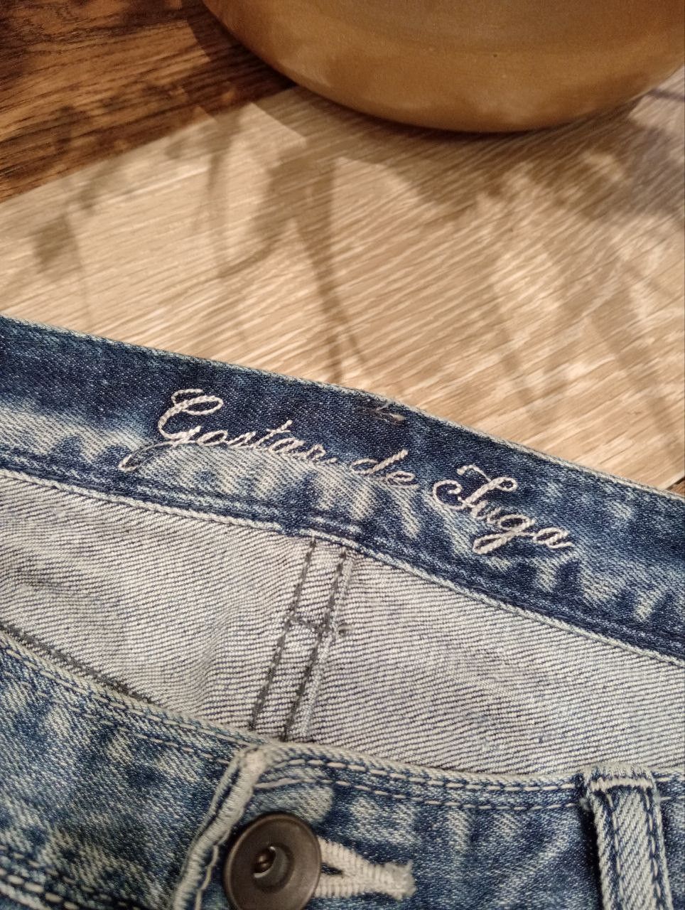 GOSTAR DE FUGA GOSTAR DE FUGA JAPAN STRETCH DISTRESSED JEANS Size US 35 - 5 Thumbnail