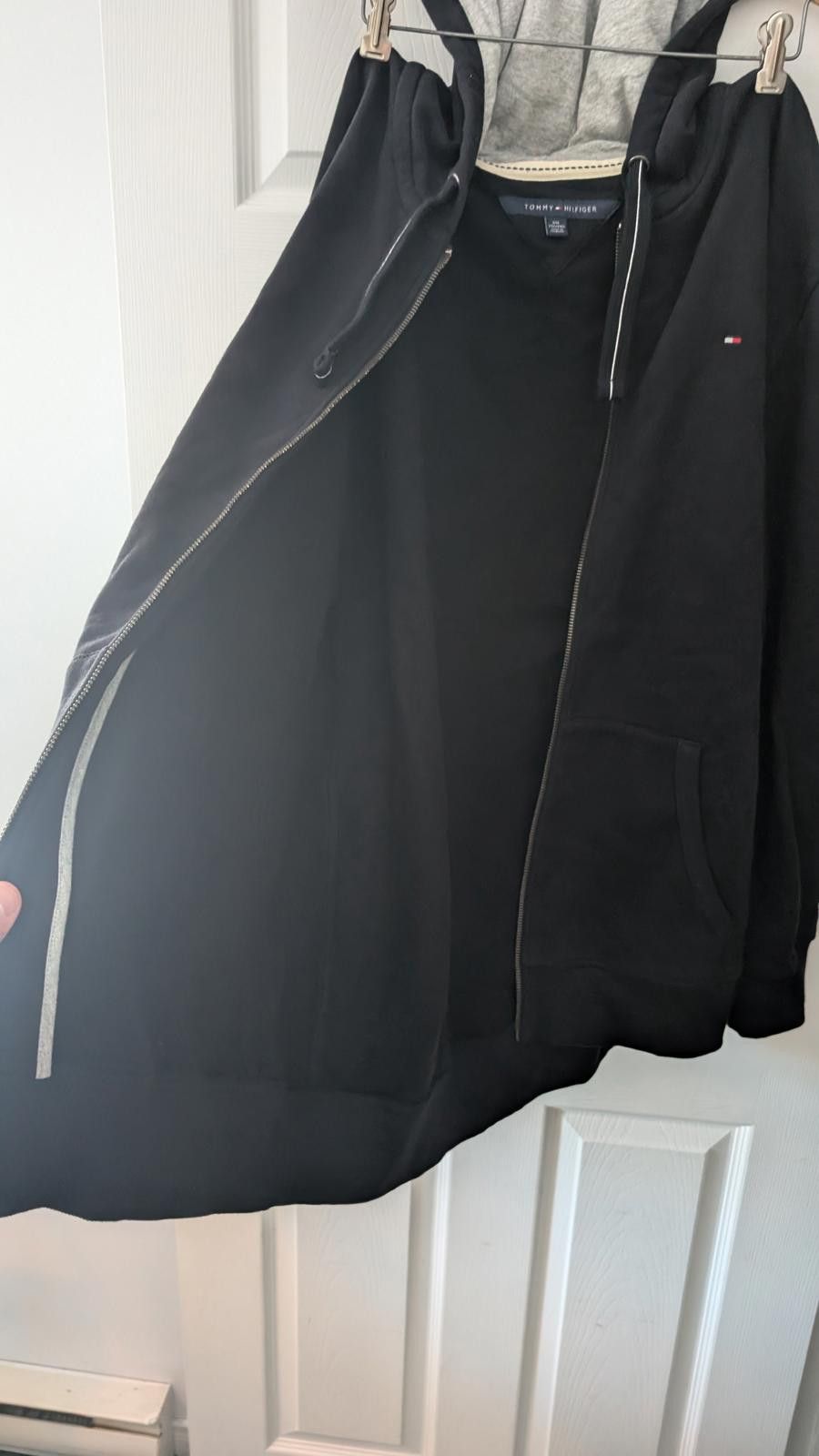 Tommy Hilfiger Tommy Hilfiger Full Zip Hoodie XXL Lined Hooded Sweatshirt Size US XXL / EU 58 / 5 - 8 Thumbnail