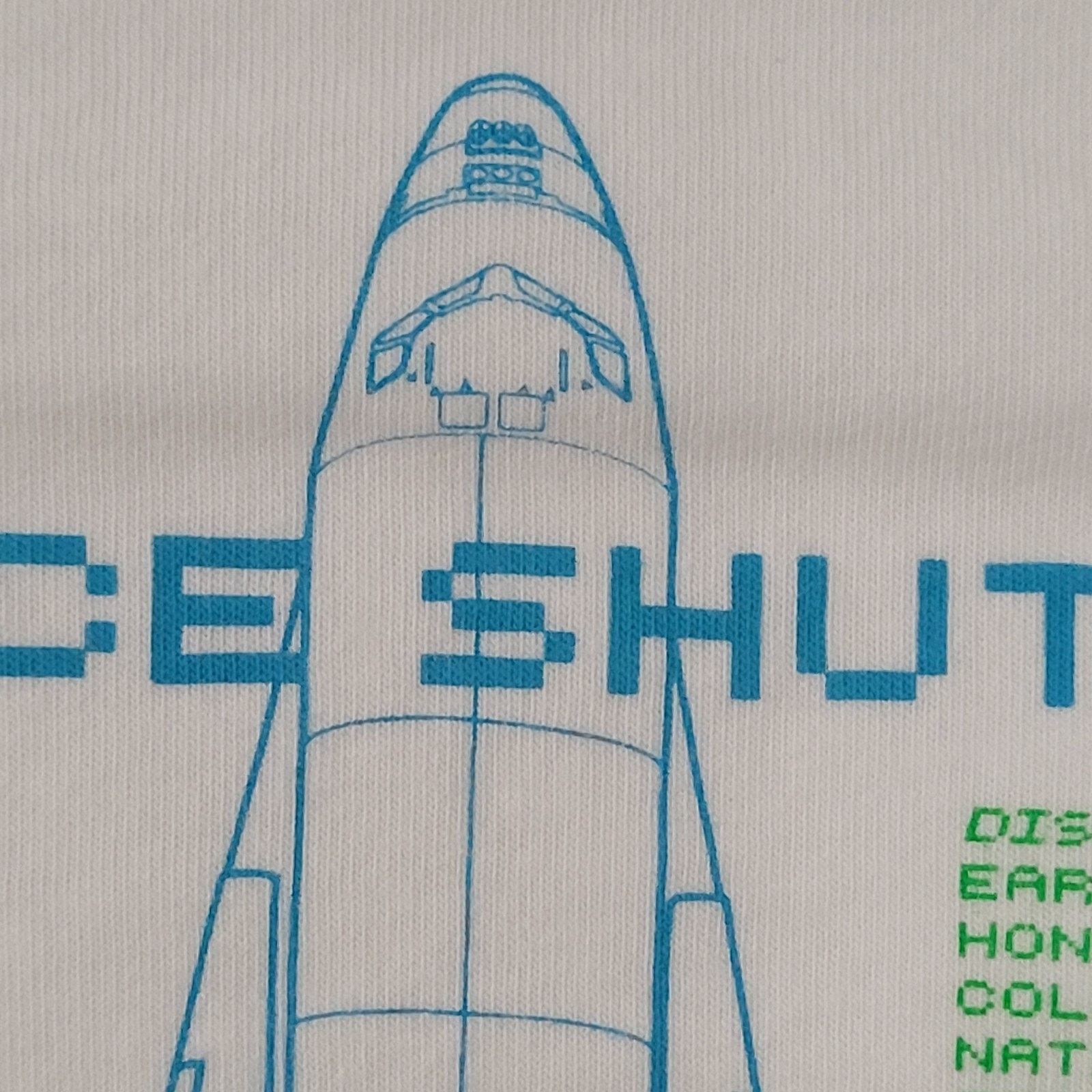 Uniqlo UNIQLO x NASA Baby-Tee Shirt Womens 2XS 14x18 Crop Size XXS / US 00 / IT 34 - 5 Thumbnail