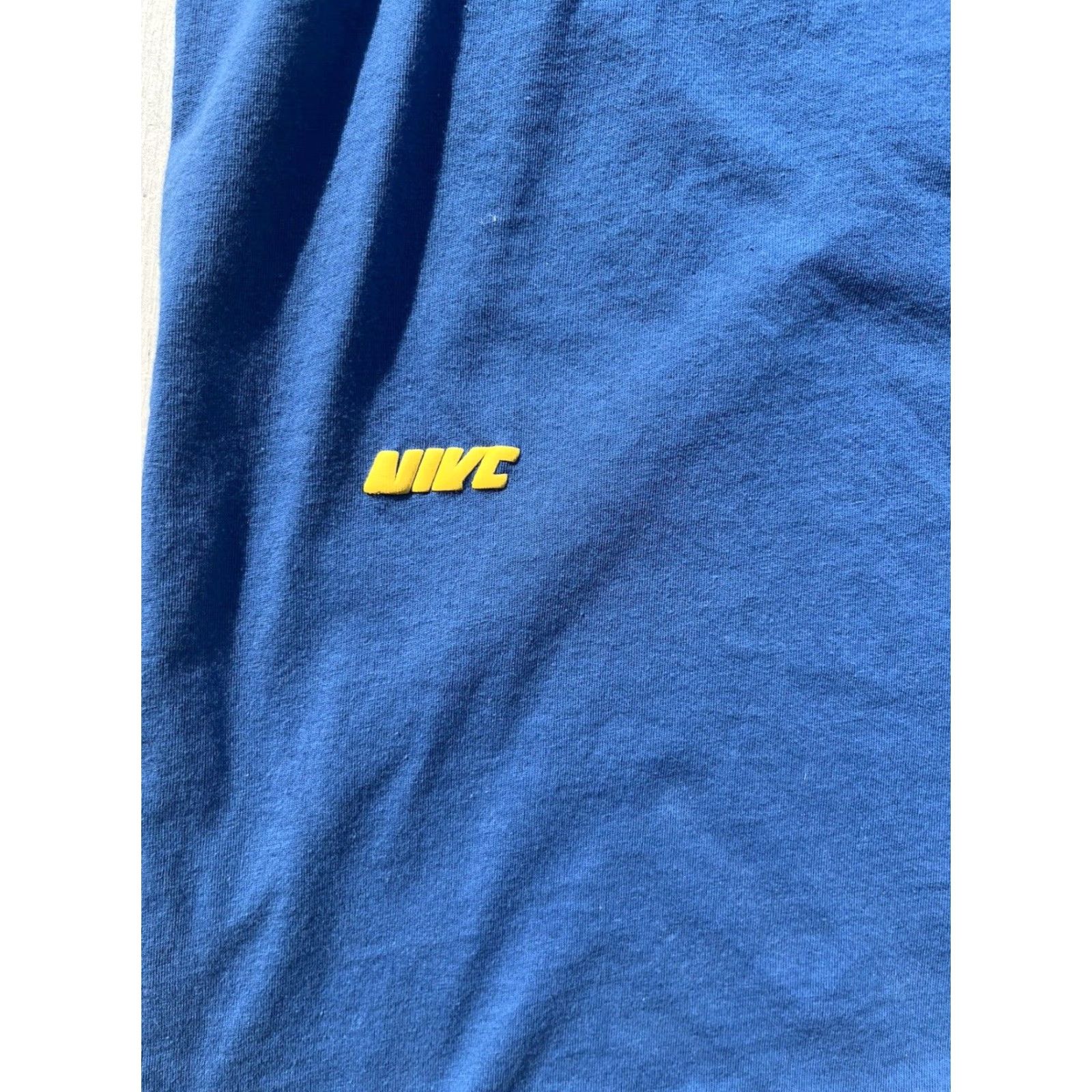 Nike Nike T-Shirt Men’s Blue All-Over Spell XL Swish Logo Streetwear City Sports Size US XL / EU 56 / 4 - 6 Thumbnail