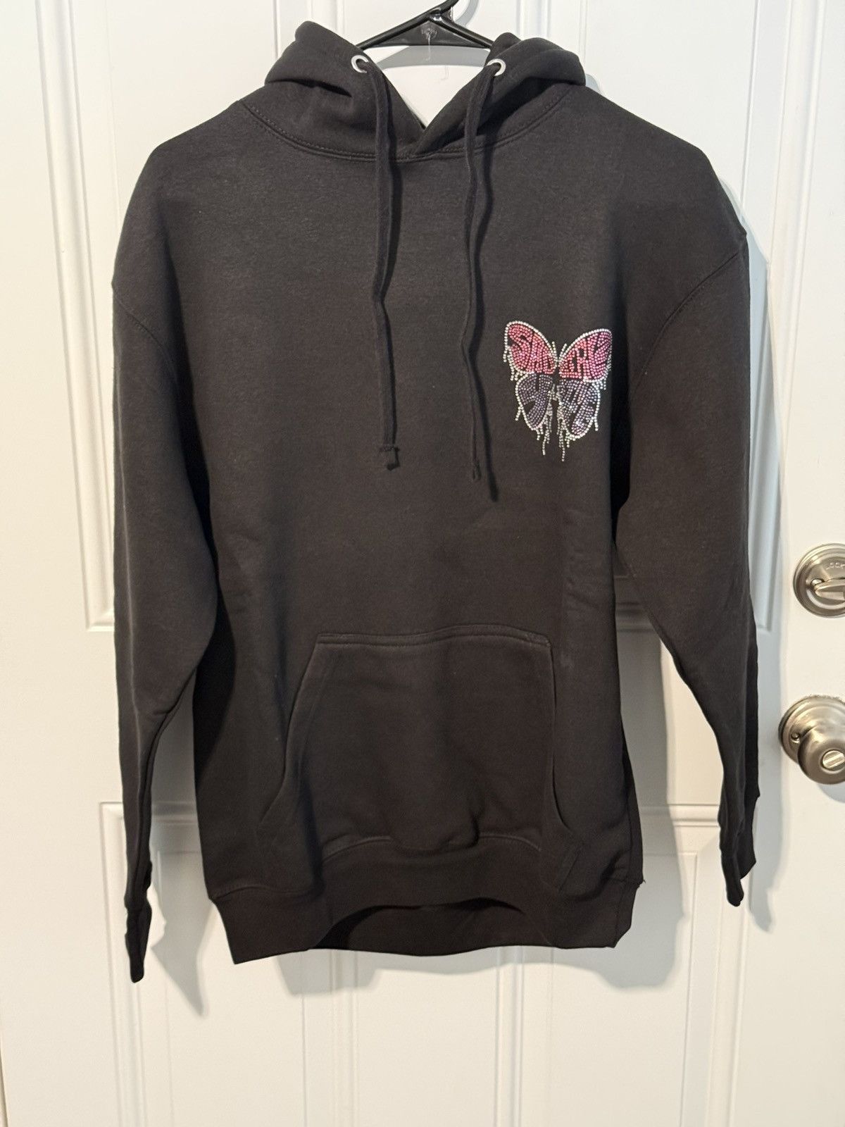 Other Sad Boyz the Sad Girlz Crystal Butterfly hoodie Size S / US 4 / IT 40 - 1 Thumbnail