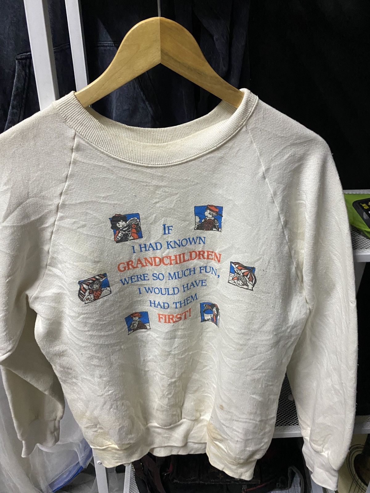 Fruit Of The Loom × Vintage vintage Art Sweatshirt Size US XS / EU 42 / 0 - 2 Thumbnail
