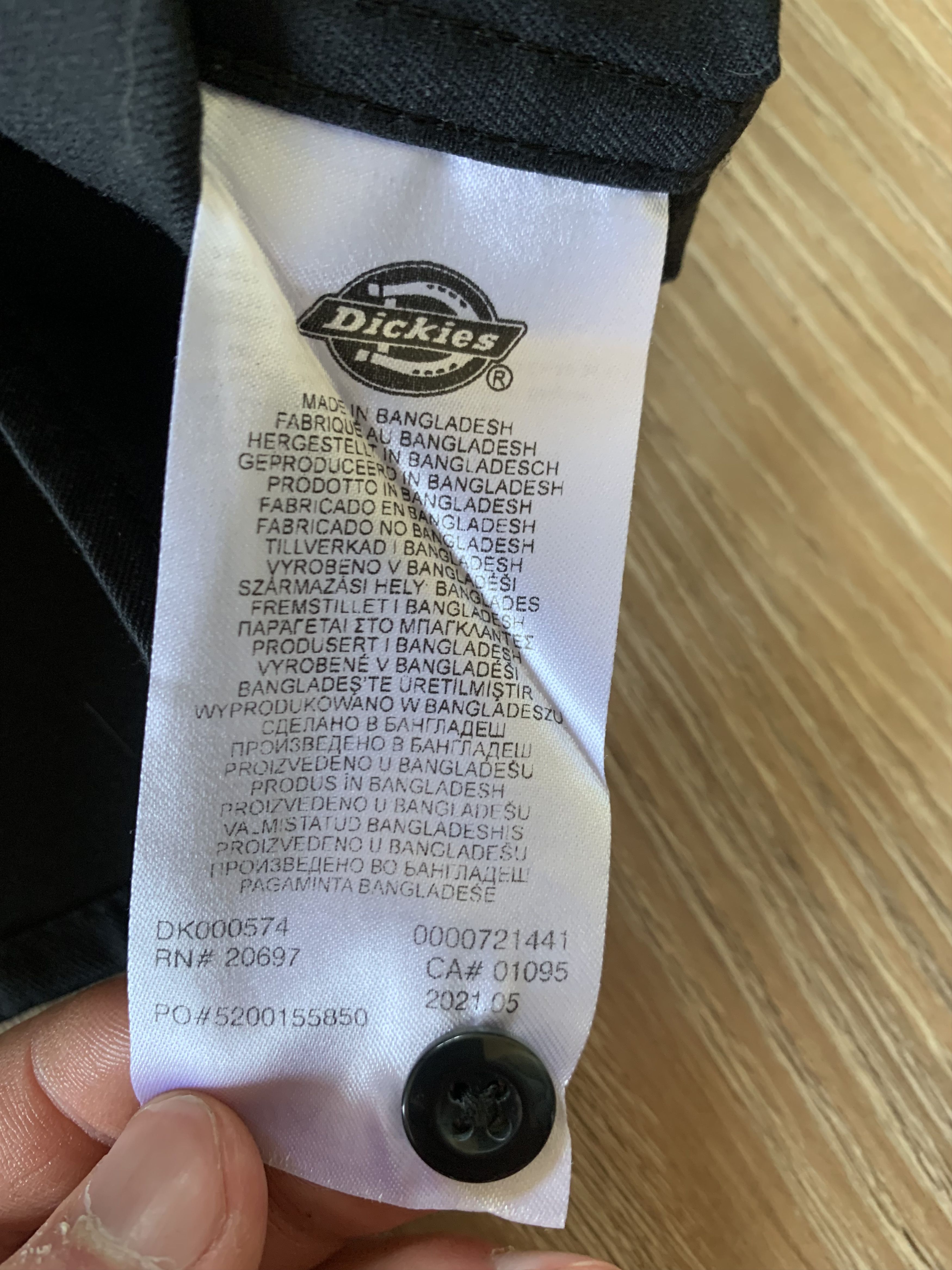 Dickies Dickies Black Casual Pocket Shirt Size US M / EU 48-50 / 2 - 6 Thumbnail
