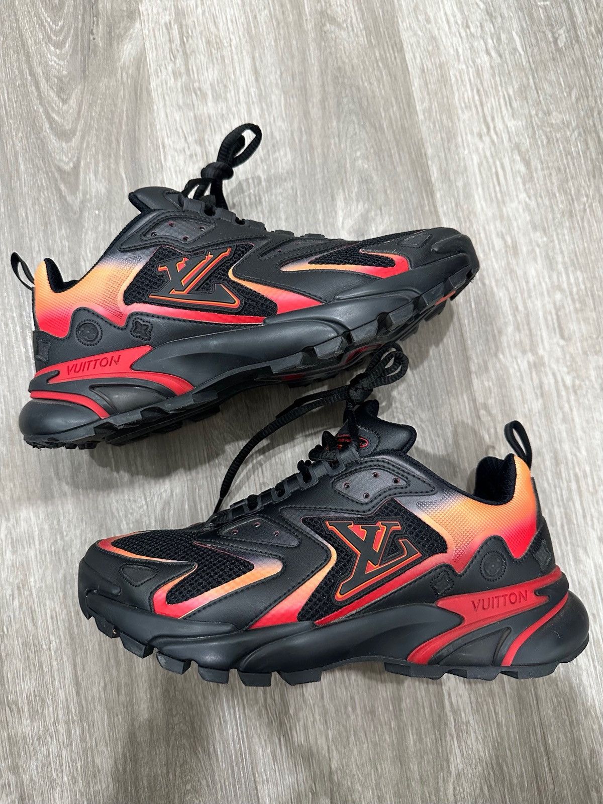Louis Vuitton Louis Vuitton Tactic Runners Black Size US 6.5 / EU 39-40 - 1 Thumbnail