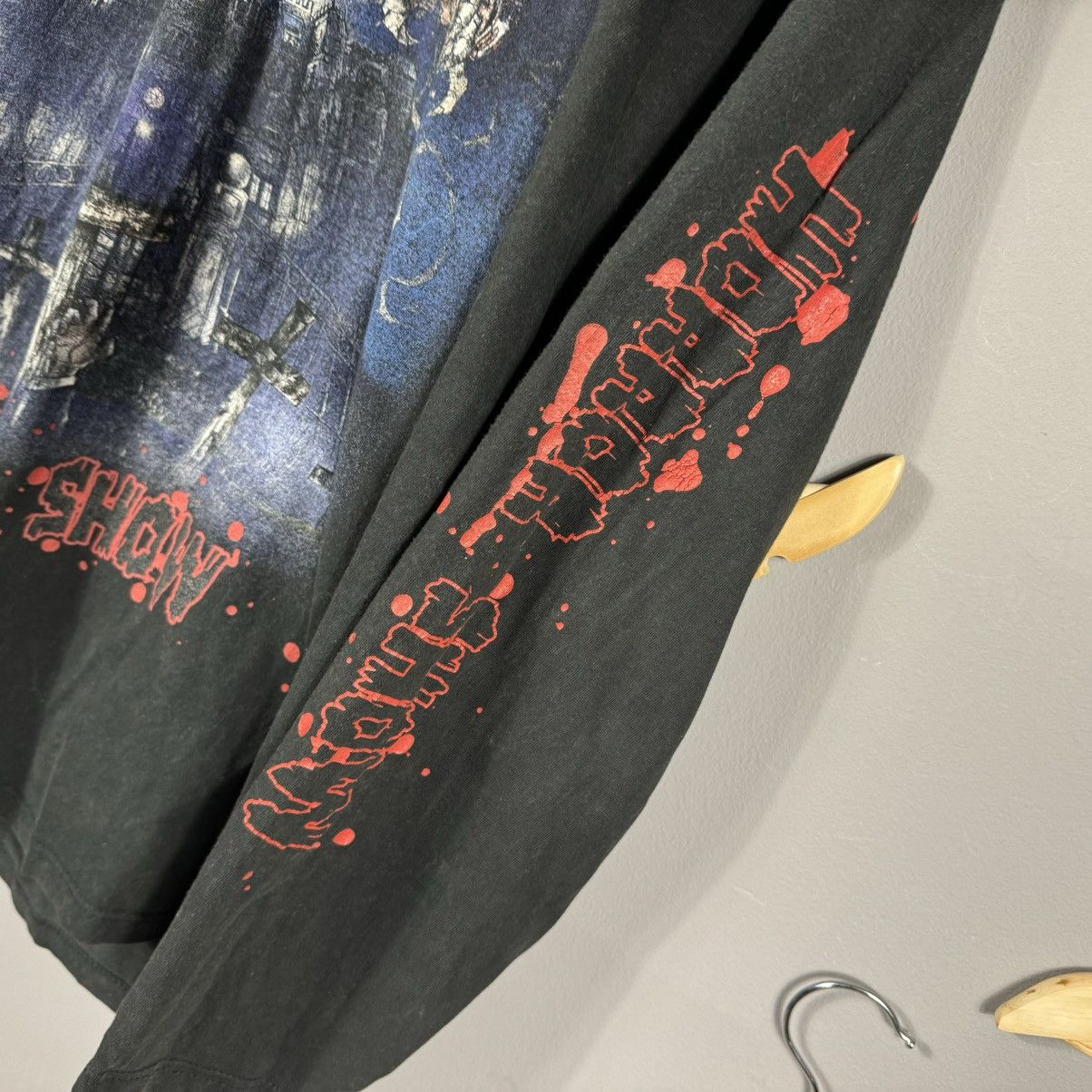Band Tees Vintage 2002 Iced Earth Horror Show Tour Long Sleeve T-shirt Size US XL / EU 56 / 4 - 8 Thumbnail