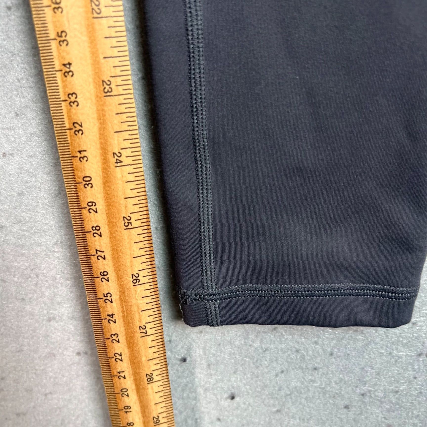Vintage Oner Active Womens XS High-Waisted Dark-Grey Leggings Activewear Gym Athletic Shirt? Size 26" / US 2 / IT 38 - 6 Thumbnail