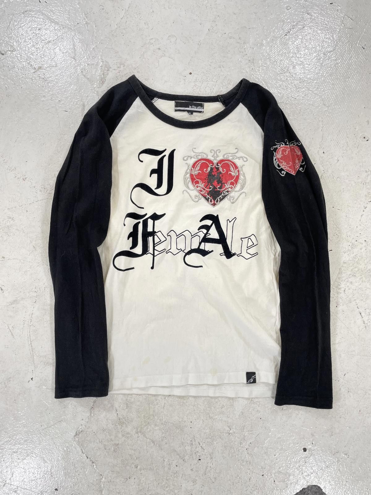 In The Attic In The Attic "I love Female" Longsleeve Size US M / EU 48-50 / 2 - 1 Thumbnail