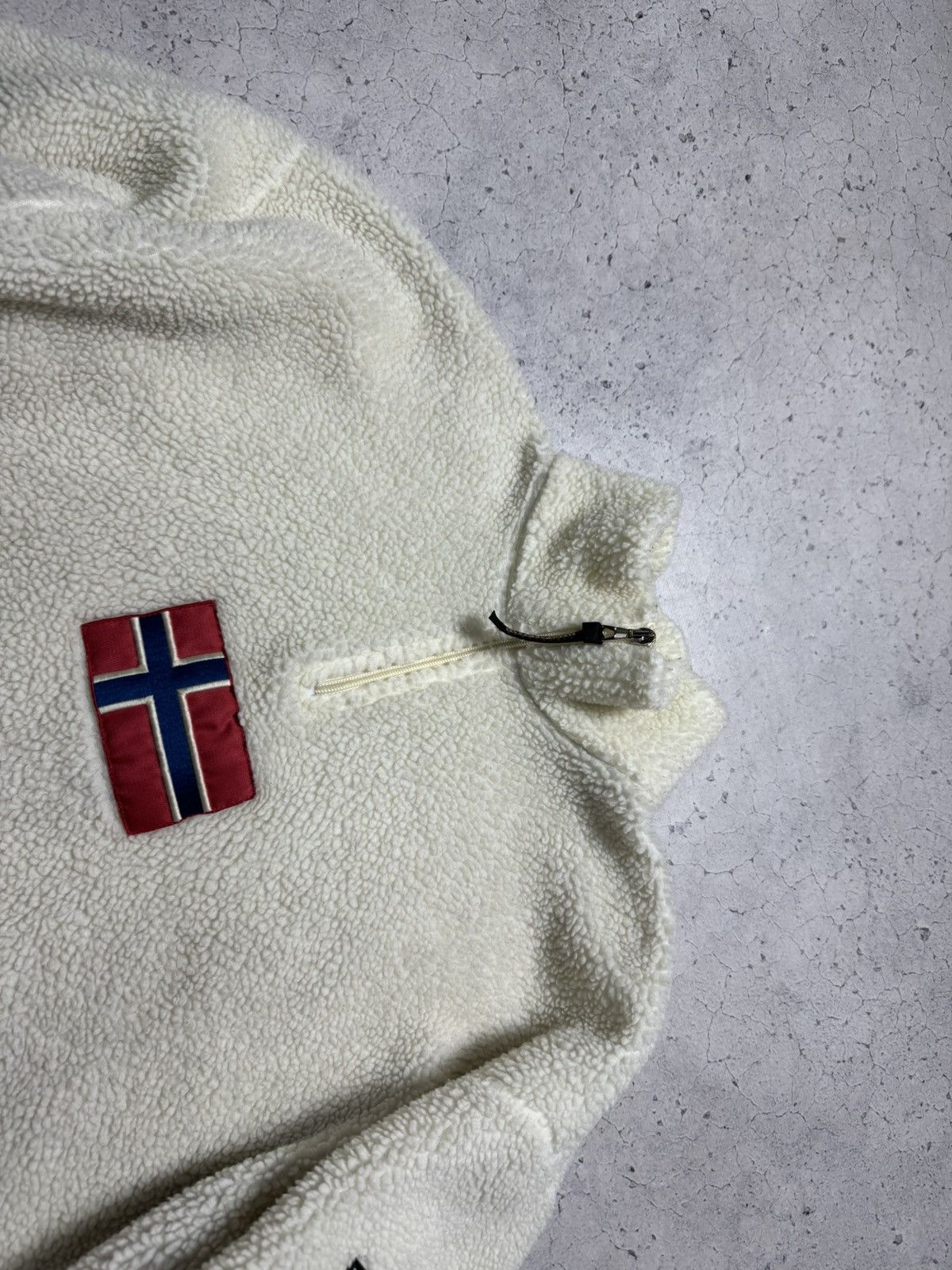 Napapijri Napapijri Vintage Sherpa Jacket Sweatshirt Outdoor Fleece Size US M / EU 48-50 / 2 - 6 Thumbnail