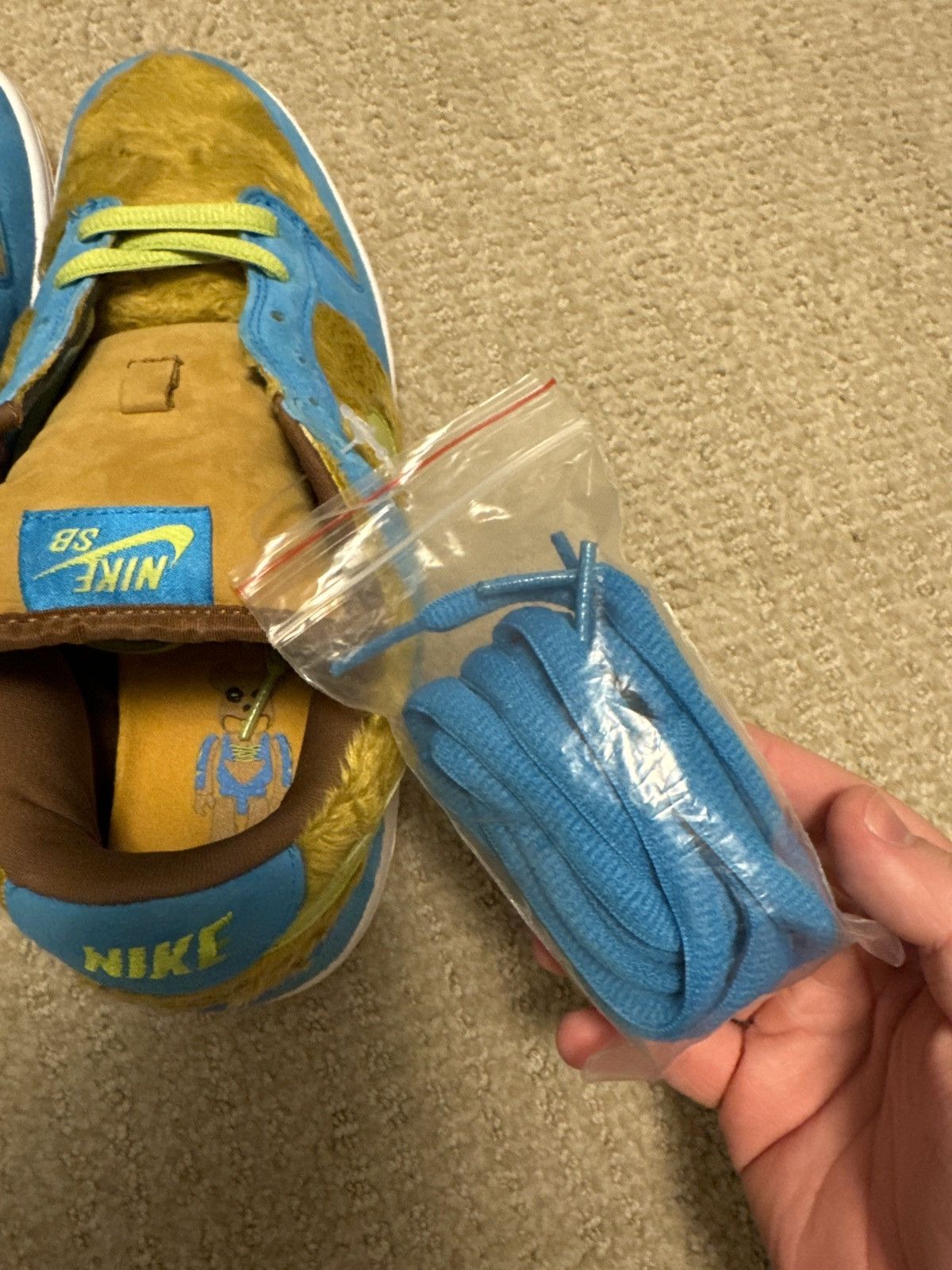 Nike Nike Dunk Low “Baby Bear” SIZE 9.5 🚨ULTRA RARE🚨 Size US 9.5 / EU 42-43 - 12 Thumbnail