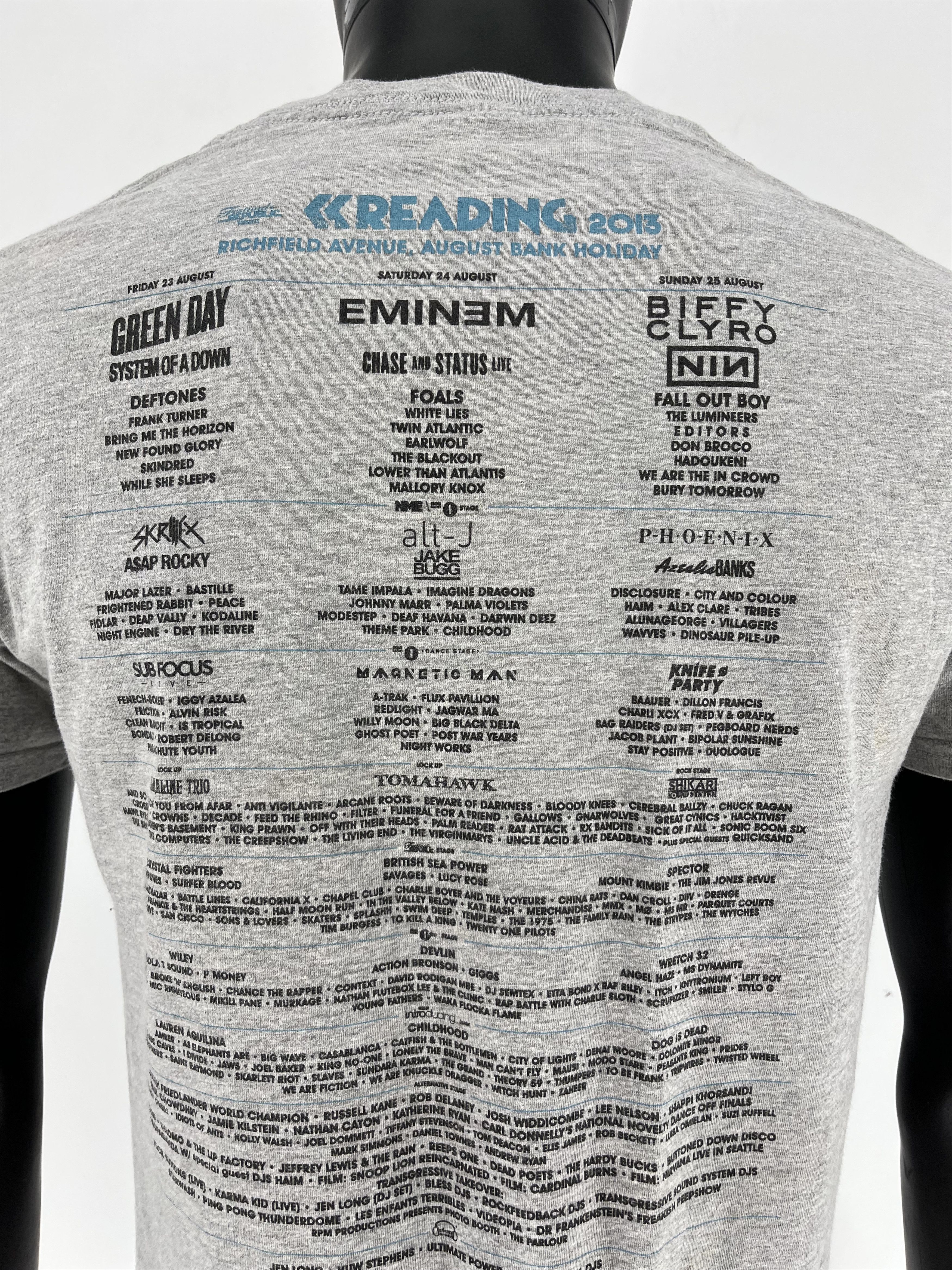Band Tees Vintage Y2k Reading Festival Tour T Shirt 2013 Band tee Size US M / EU 48-50 / 2 - 11 Thumbnail