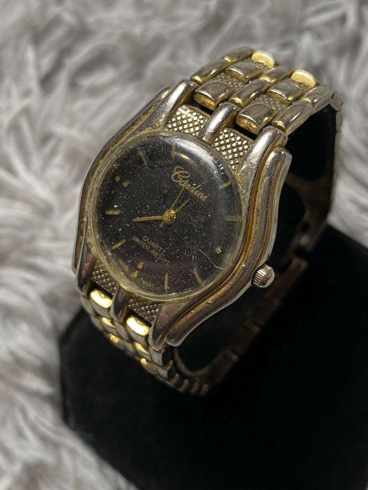 Vintage Vintage Cardini Gold-Tone Watch - Japanese Brand Size ONE SIZE - 12 Thumbnail