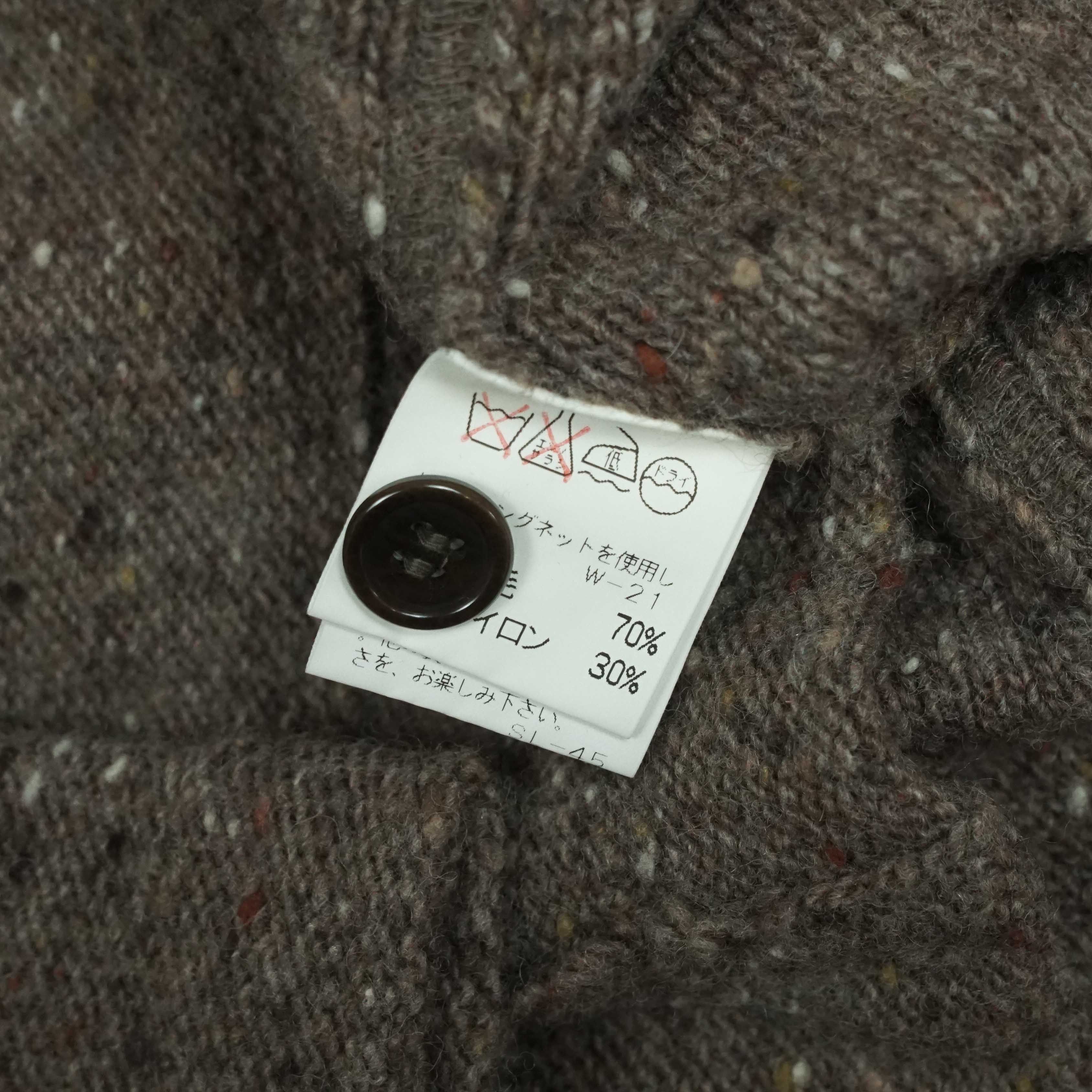 Issey Miyake *NoTariff Issey Miyake Plantation Knit Wool Jacket Size M / US 6-8 / IT 42-44 - 7 Thumbnail