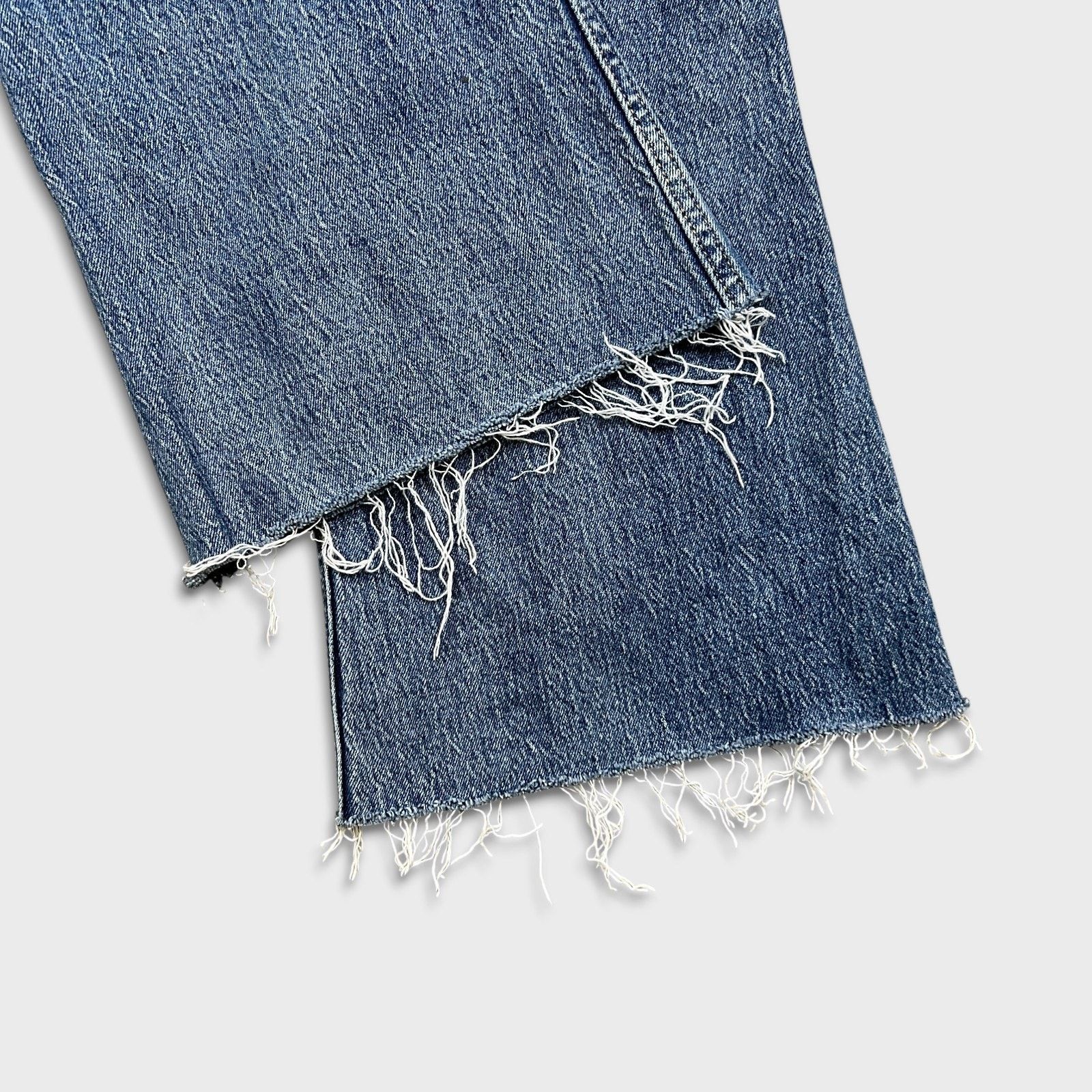 Levi's Levi's 70s High Flare Jeans Womens 31x24 Distressed Denim Size 31" - 8 Thumbnail