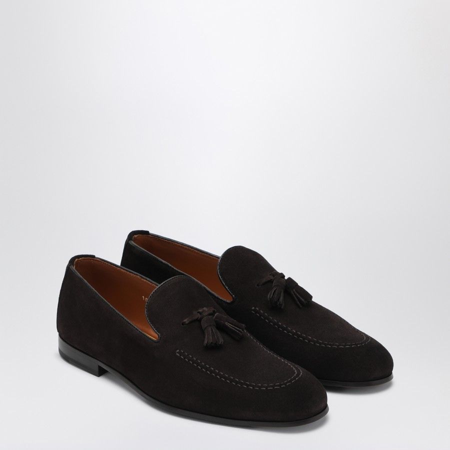 Doucal's o1d2blof0225 Leather Lace-Up Shoes in Dark Brown Size US 12 / EU 45 - 1 Thumbnail