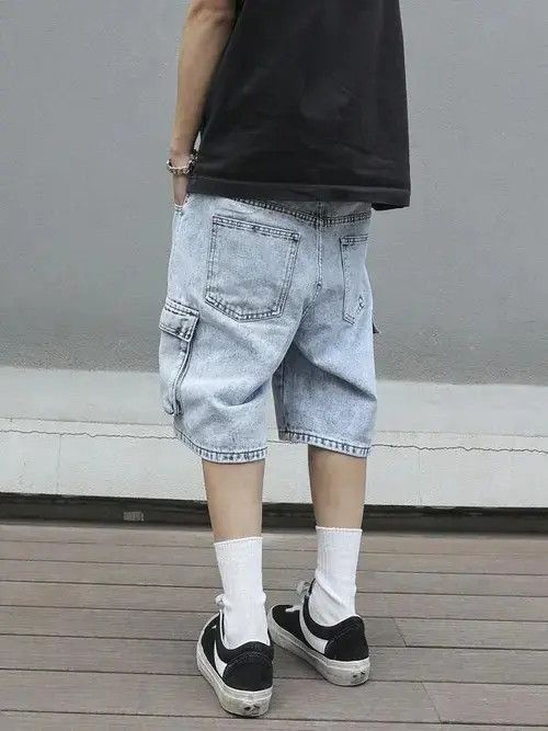 Other Michiko x Etou Cargo Denim jeans jorts Y2K Drip shorts Size US 32 / EU 48 - 2 Thumbnail