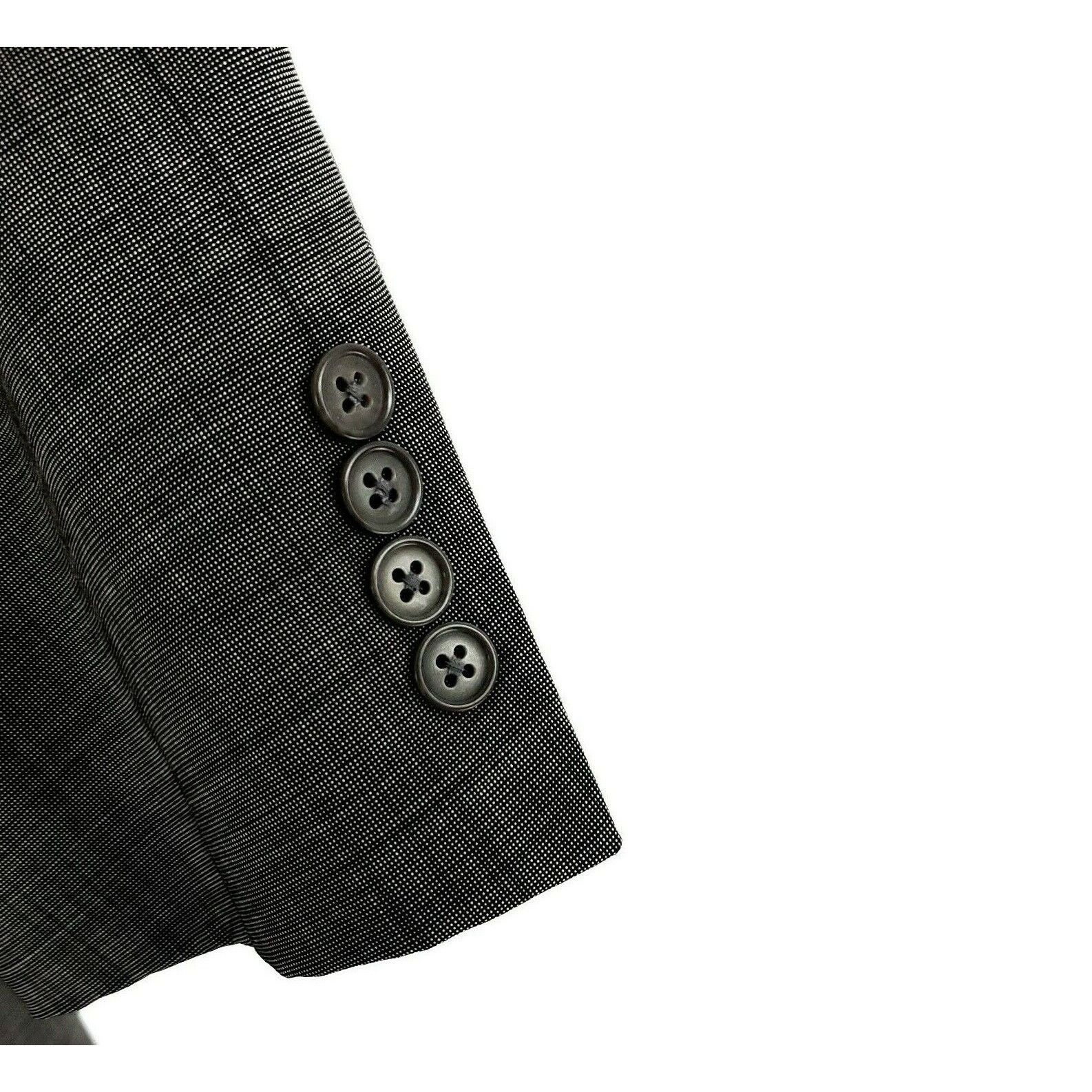 Hart Schaffner Marx Hart Schaffner Marx Gold Trumpeter Wool 2 Button Blazer 42L Size 42L - 4 Thumbnail