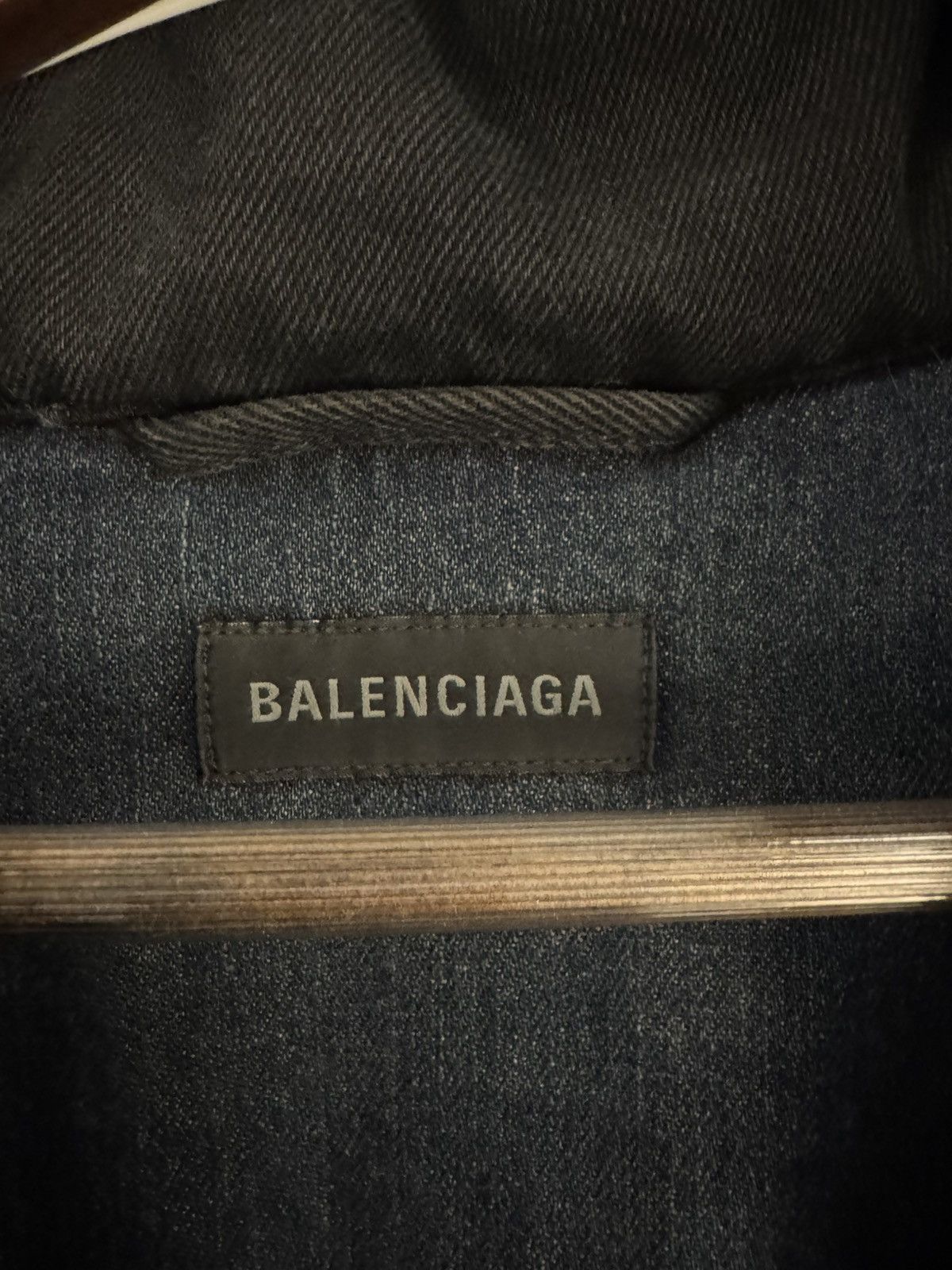 Balenciaga Padded Denim Jacket Size US S / EU 44-46 / 1 - 4 Thumbnail
