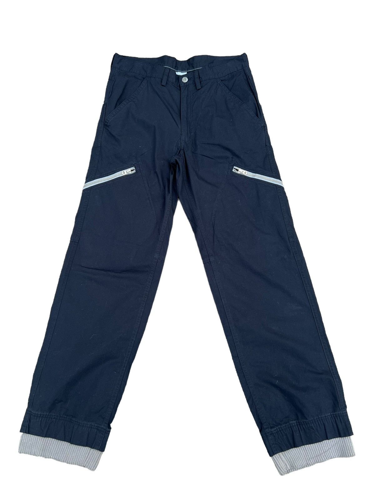 Designer Vintage WESTBORNE Japan Multi Pocket Stretch Hem Trouser Size US 32 / EU 48 - 1 Thumbnail