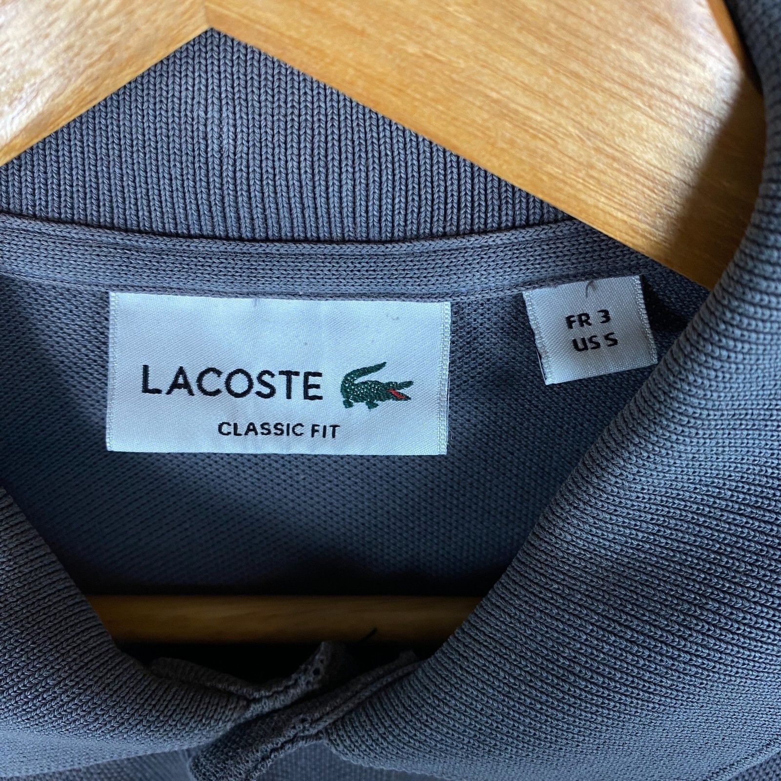 Lacoste Lacoste Polo Longsleeve Men's Size S Gray` Size US S / EU 44-46 / 1 - 7 Thumbnail