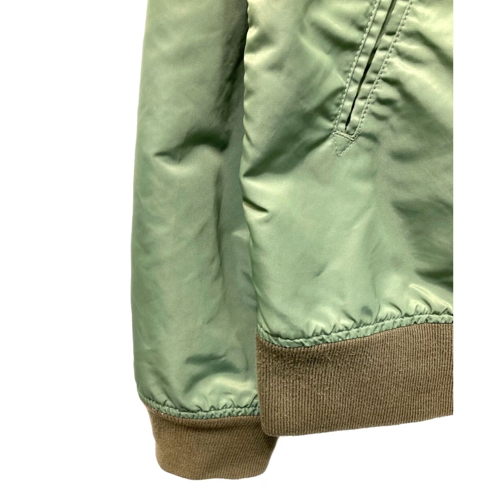 Engineered Garments Engineered Garments Aviator Jacket Khaki Green/Brown M Men's Zip-up Size US M / EU 48-50 / 2 - 5 Thumbnail