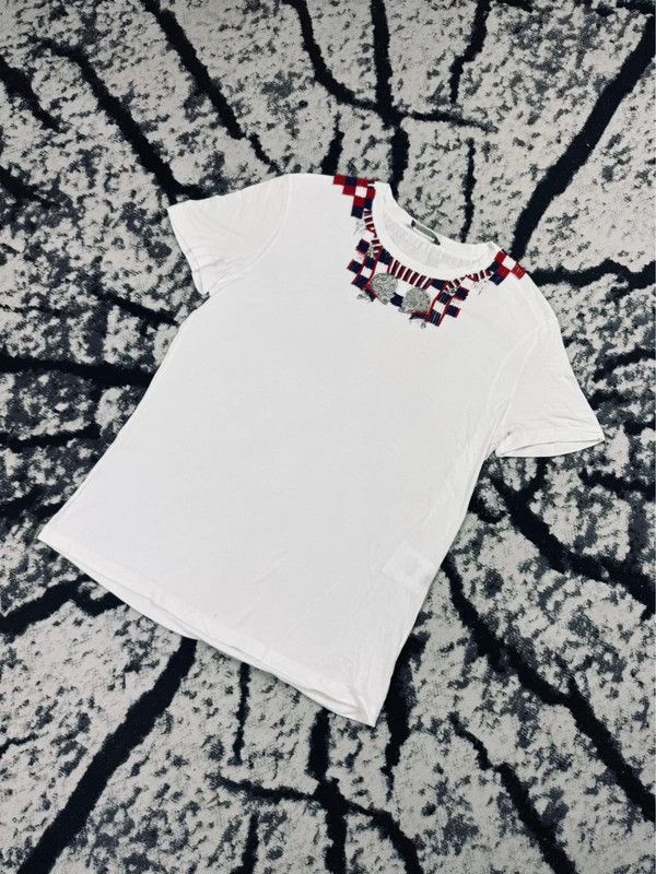 Alexander McQueen Alexander McQueen T-shirt white logo 40 L Size US L / EU 52-54 / 3 - 2 Thumbnail