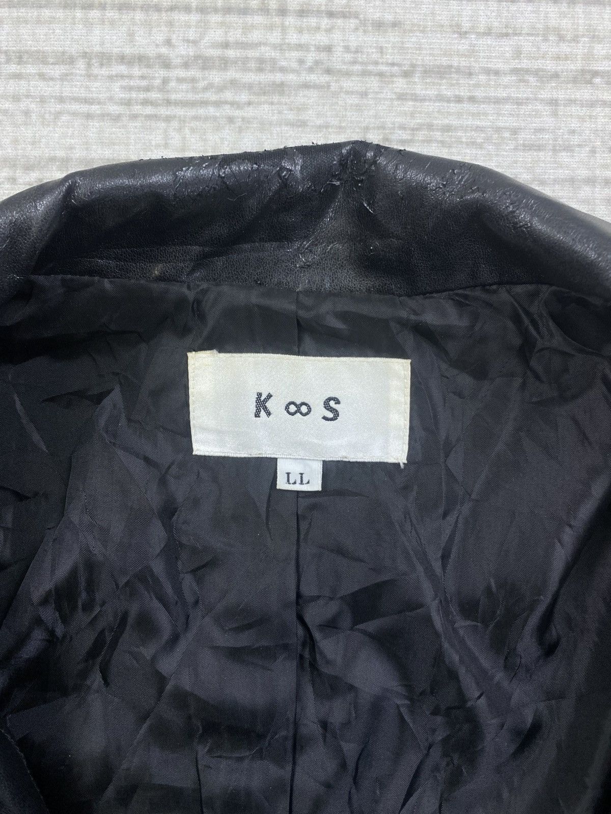 If Six Was Nine Vintage Koos Van Den Akker Double Collar Biker Jacket Size US M / EU 48-50 / 2 - 12 Thumbnail