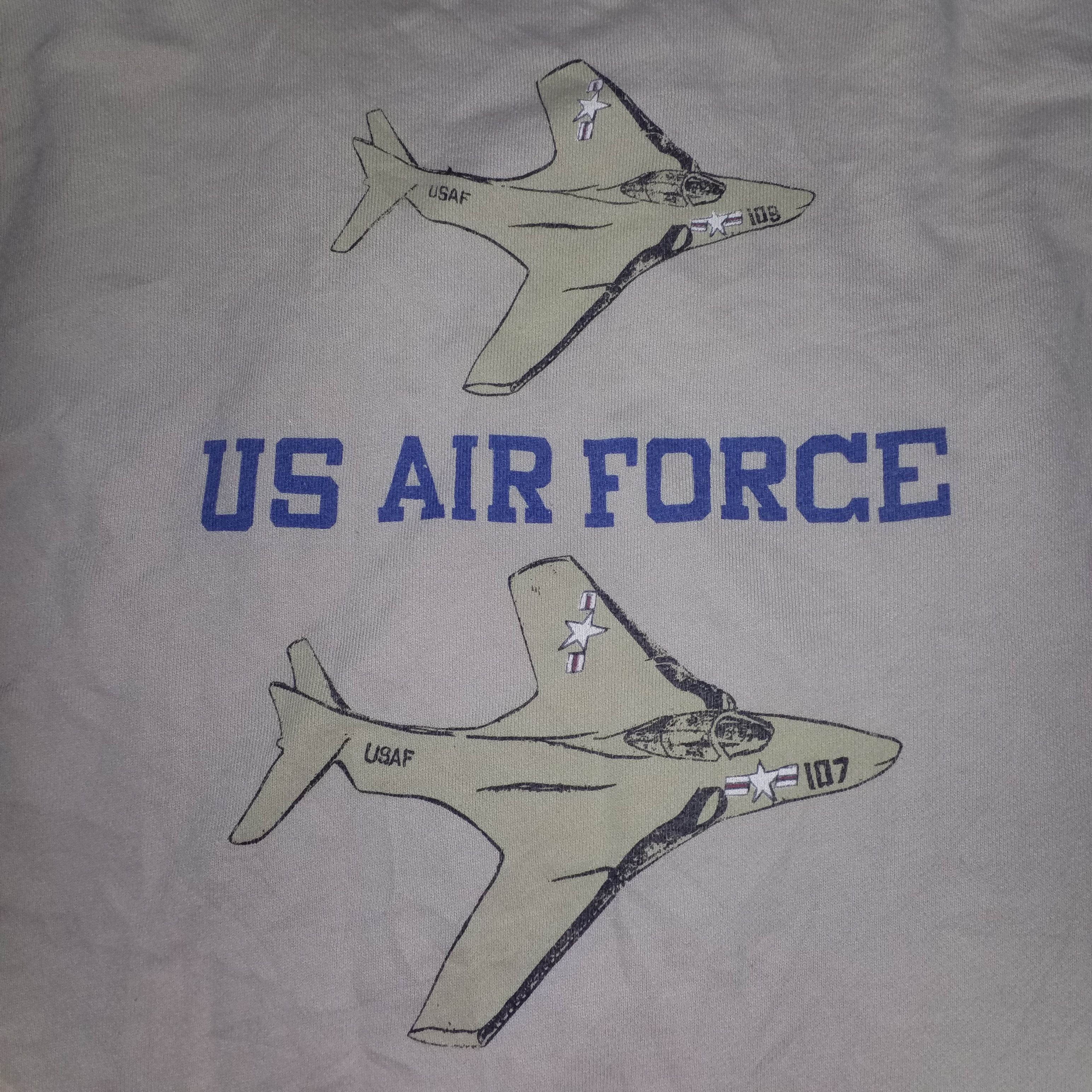 Japanese Brand USAF THE AIRPLANE COMMANDER Size US M / EU 48-50 / 2 - 4 Thumbnail