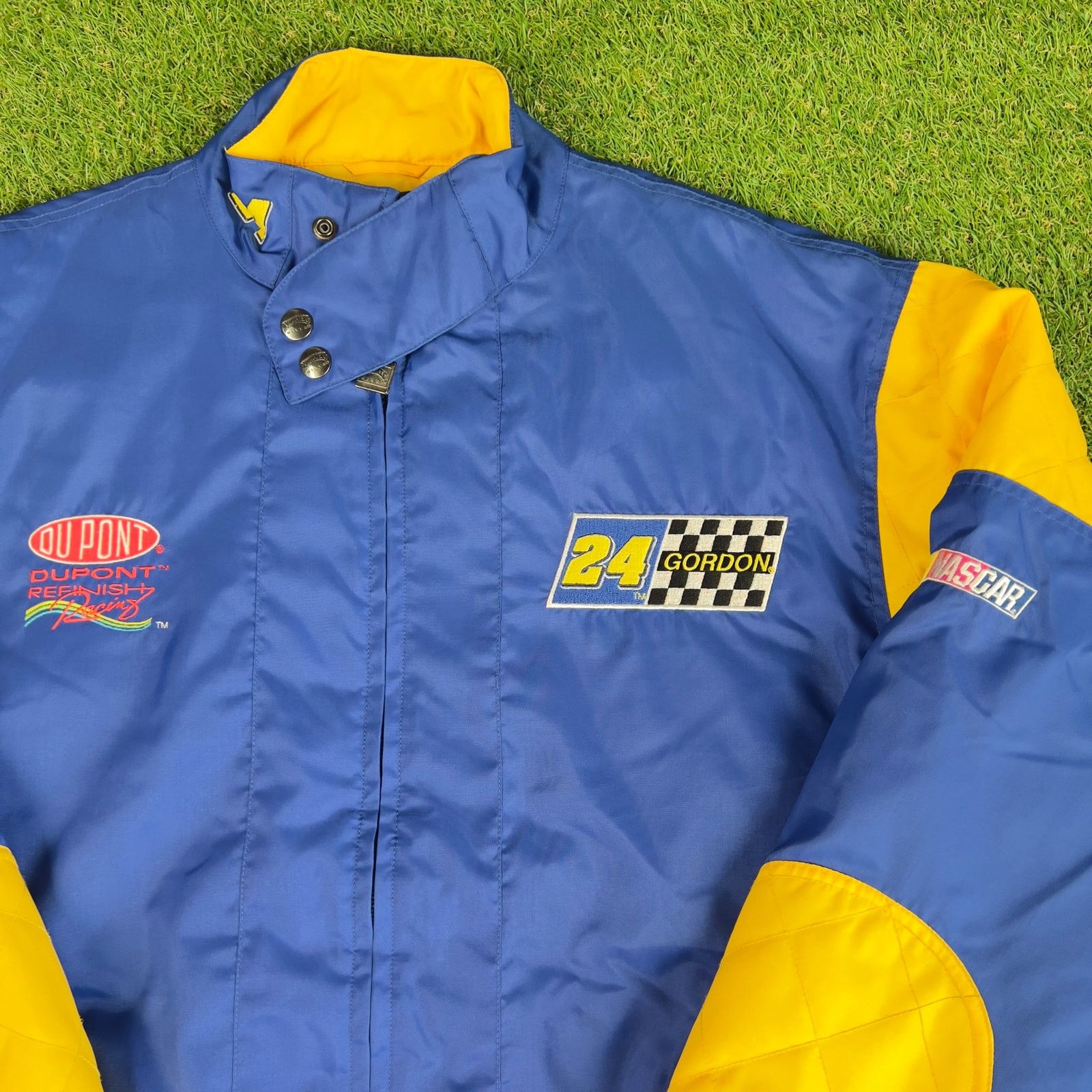 NASCAR Vintage Jeff Gordon Nutmeg Puffer Jacket Size US XL / EU 56 / 4 - 1 Thumbnail