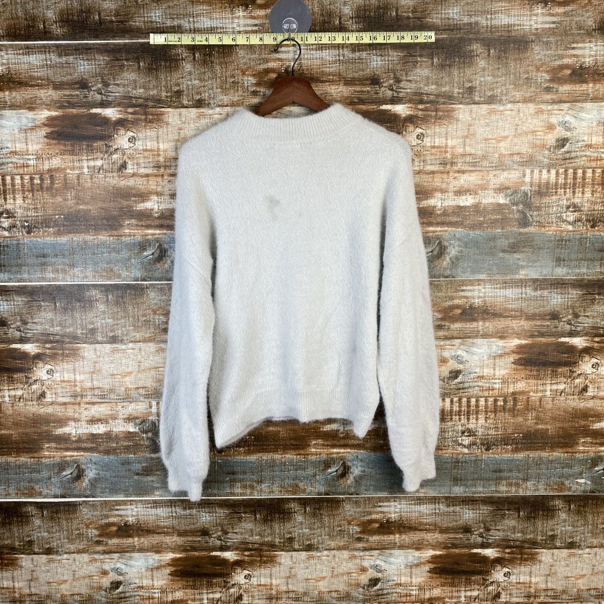 Vintage DL Be Radiance Blue Mohair Knitwear #C1171 Size M / US 6-8 / IT 42-44 - 12 Thumbnail