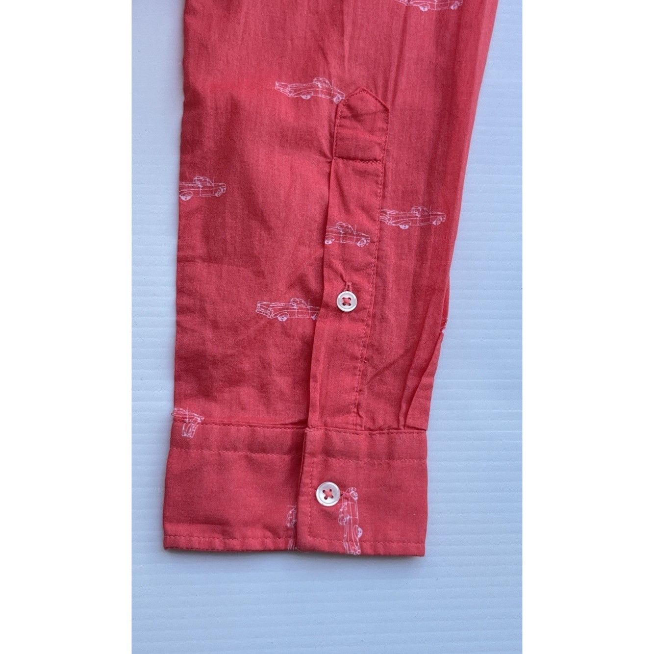 Zara Zara Man Coral Printed Cotton Short Sleeve Slim Fit Shirt Si Size US S / EU 44-46 / 1 - 3 Thumbnail