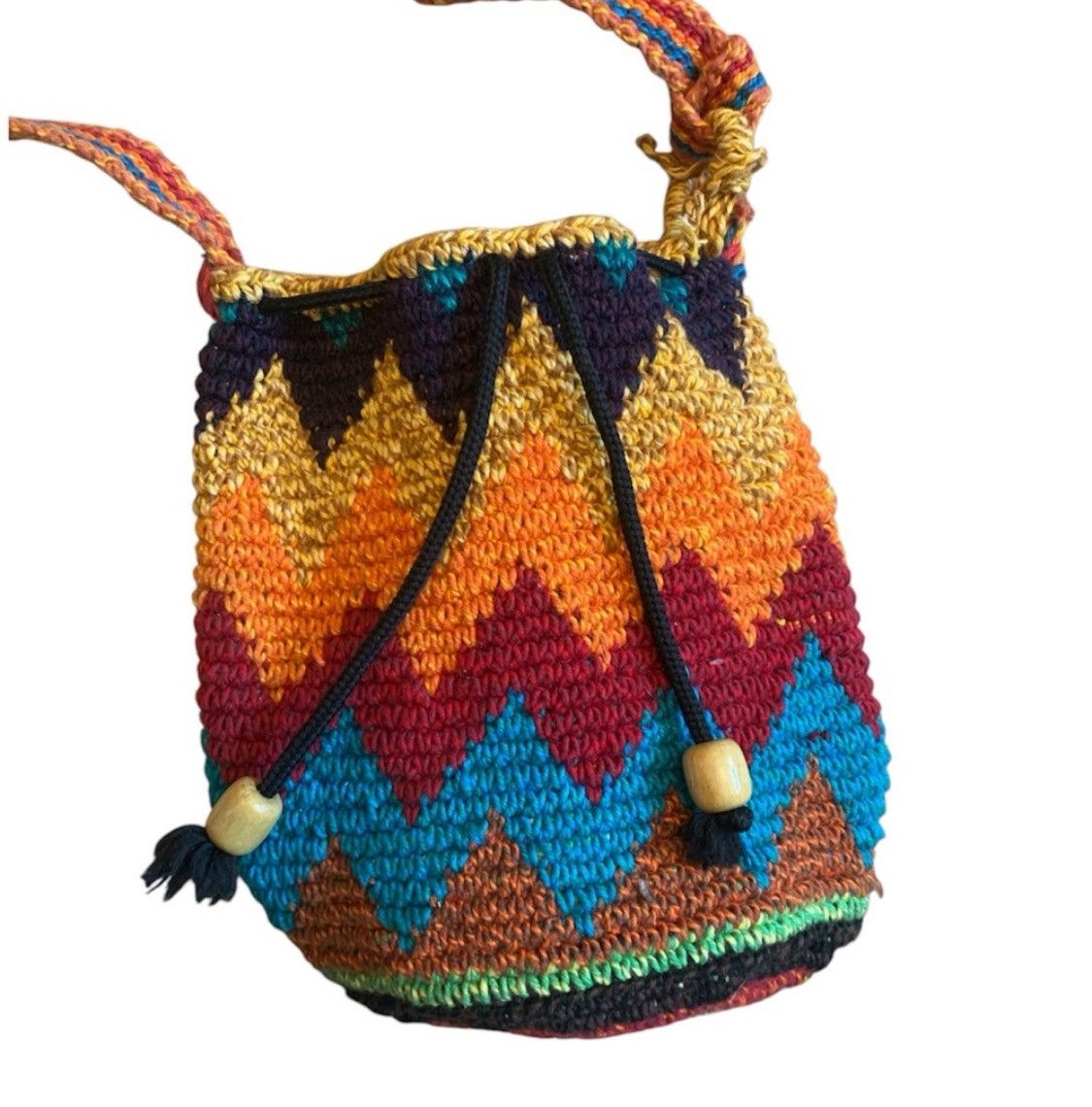 Other Colorful Zigzag Crossbody Bag Size ONE SIZE - 2 Thumbnail