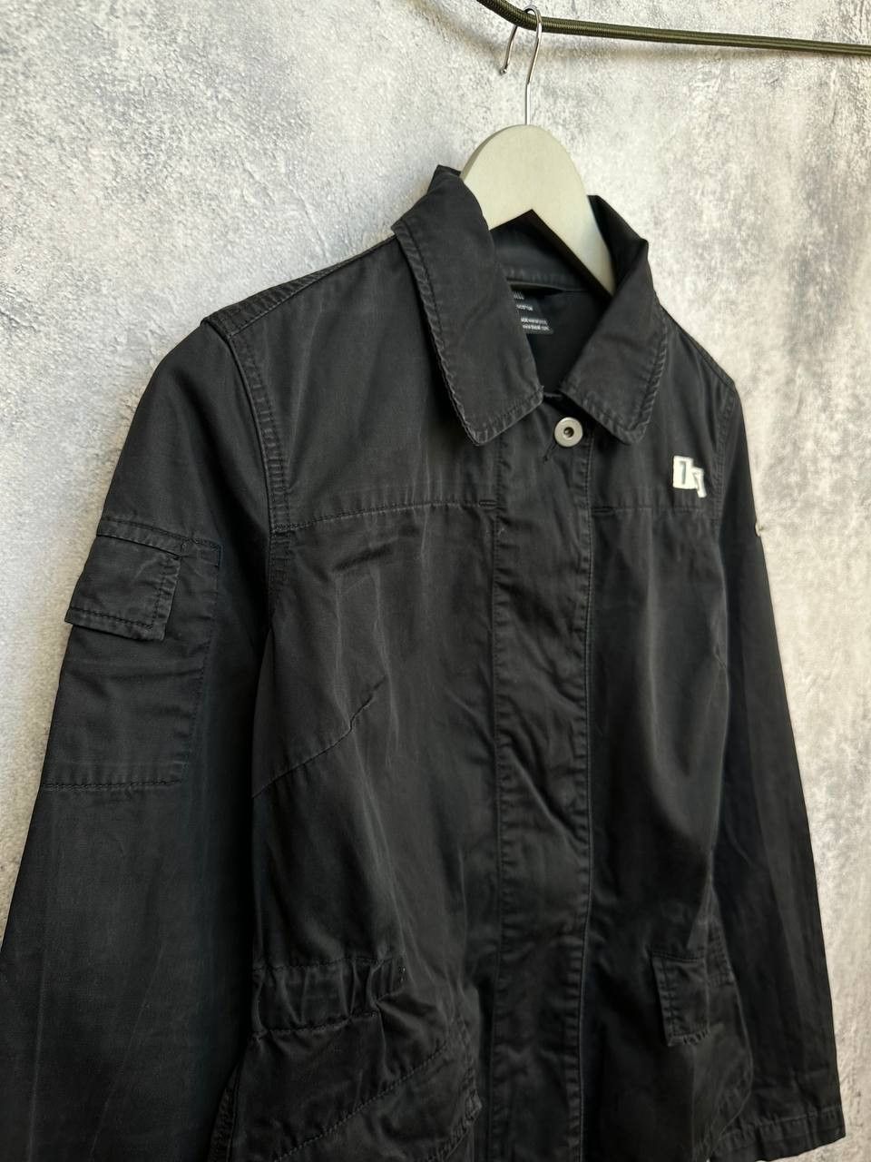 Diesel Diesel Y2K Utility Safari Jacket Shirt Black Cotton Military Size M / US 6-8 / IT 42-44 - 3 Thumbnail
