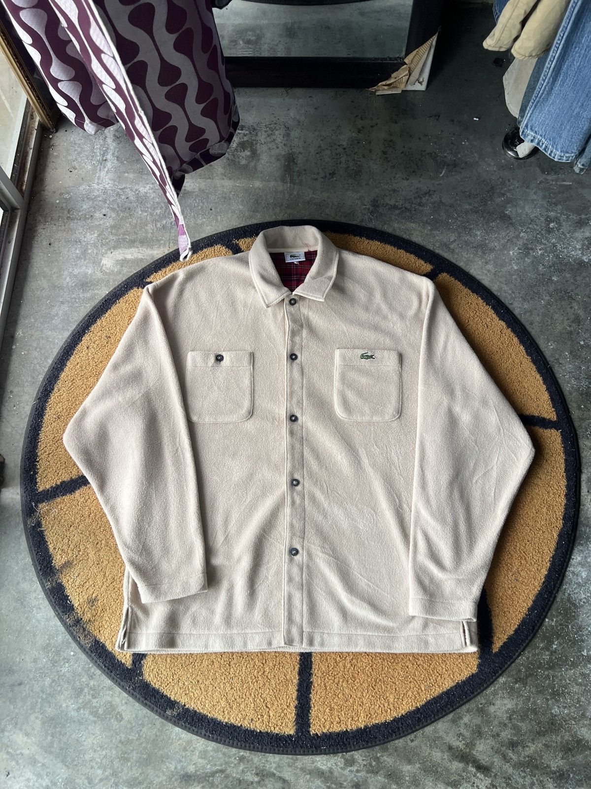 Lacoste 🔥Rare Lacoste Polartec Button Up Shirt Size US L / EU 52-54 / 3 - 1 Thumbnail