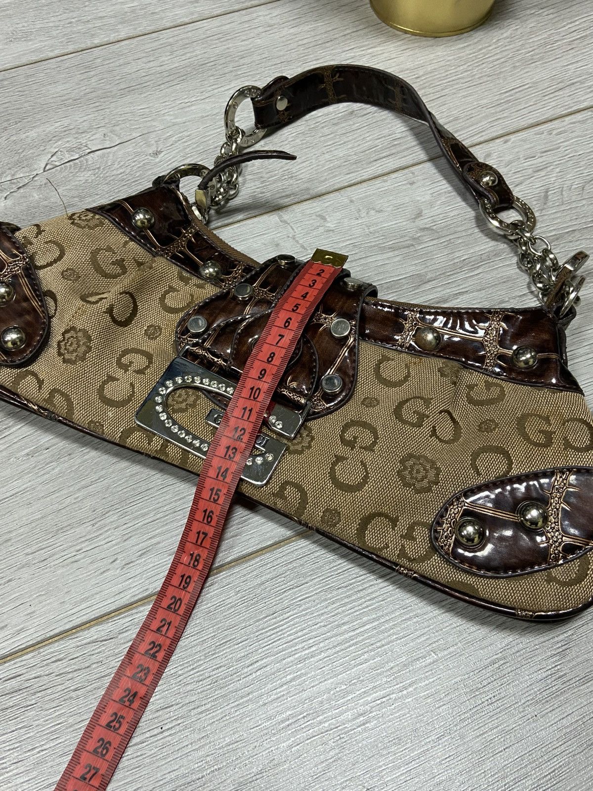 Guess Guess style vintage monogram big logo small bag Size ONE SIZE - 10 Thumbnail