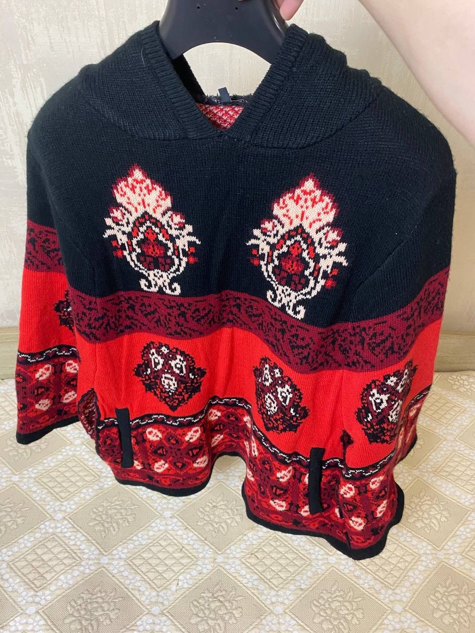 O'Neill 🔥 Oneill RARE Poncho Sweater Vintage Hoodie Archival Japan Size US L / EU 52-54 / 3 - 5 Thumbnail