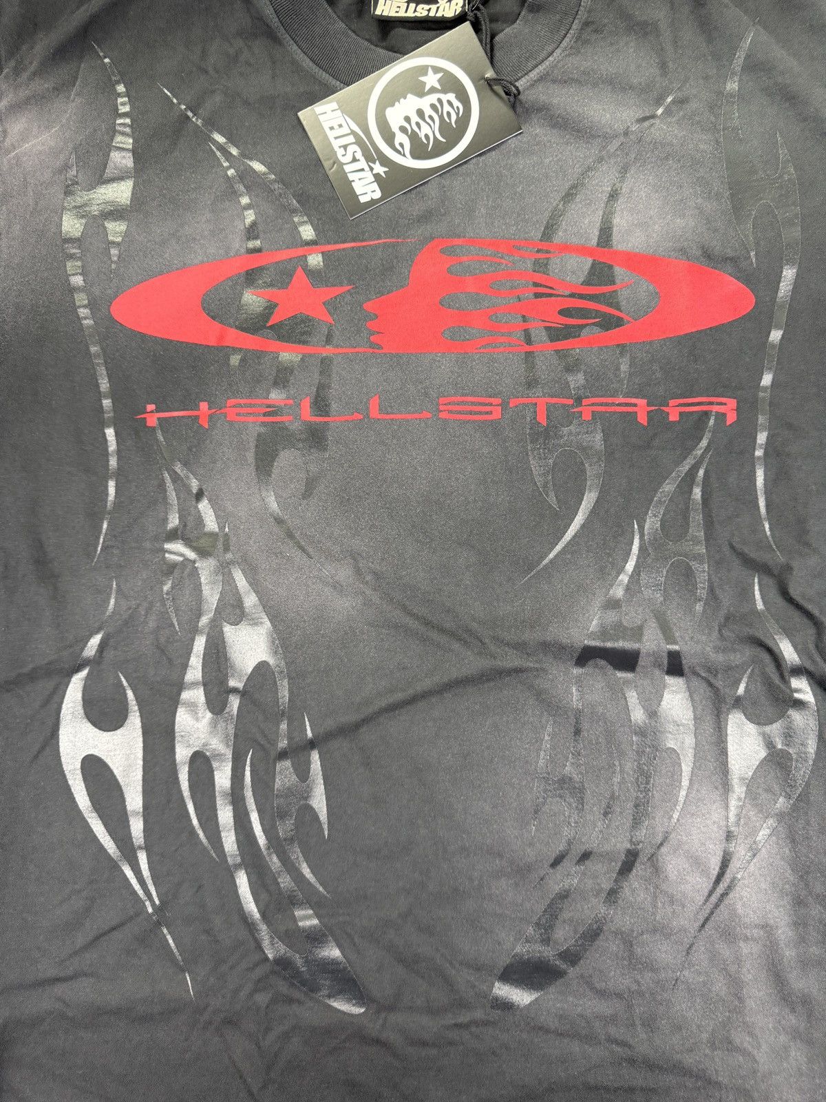HELLSTAR Hellstar Sports Flame T-shirt Size US XL / EU 56 / 4 - 2 Thumbnail