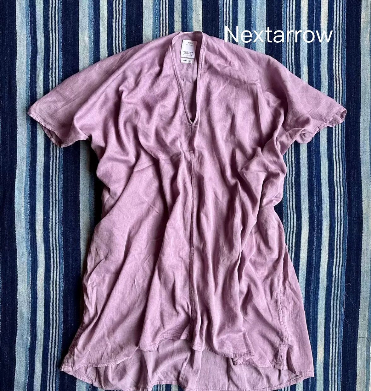 ワンピース visvim wmv LANCASTER EMBROIDERY DRESS Lancaster Embroidery Dress by Visvim - La Garçonne