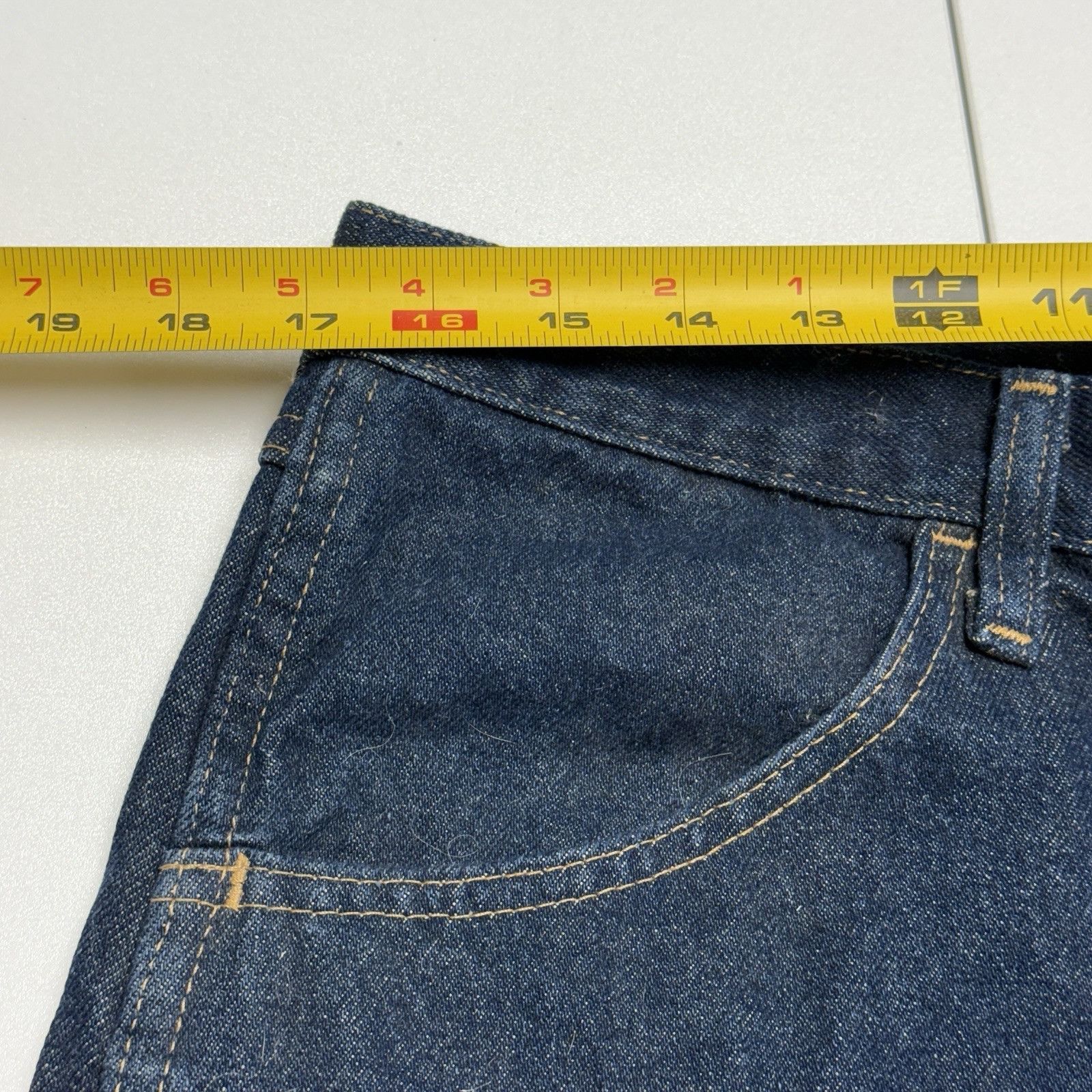 Rustler Rustler Jeans Regular Fit Straight Leg Dark Wash Denim Mens Size US 35 - 13 Thumbnail