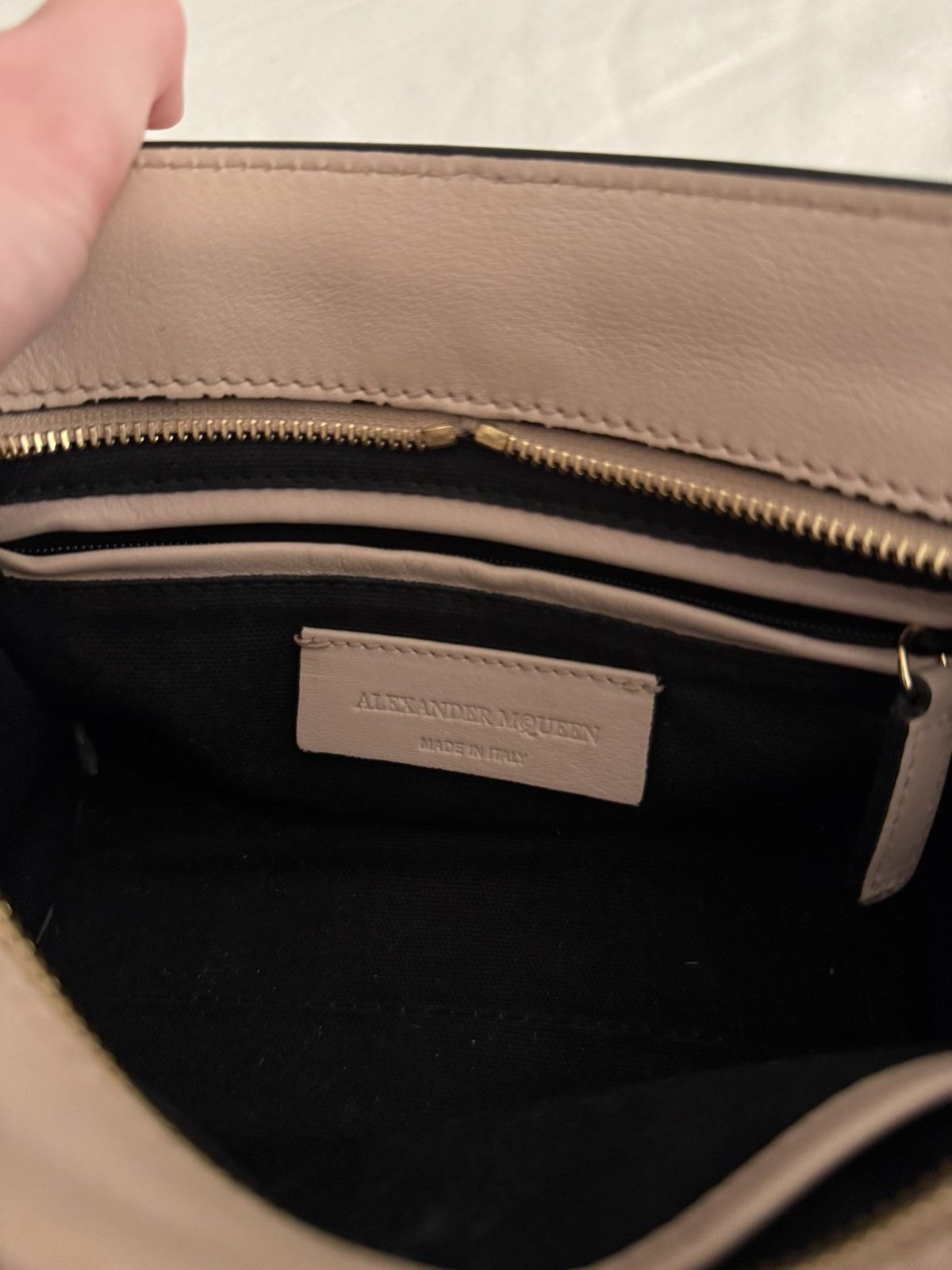 Alexander McQueen Alexander McQueen Powder Pink Skull Handbag Size ONE SIZE - 6 Thumbnail
