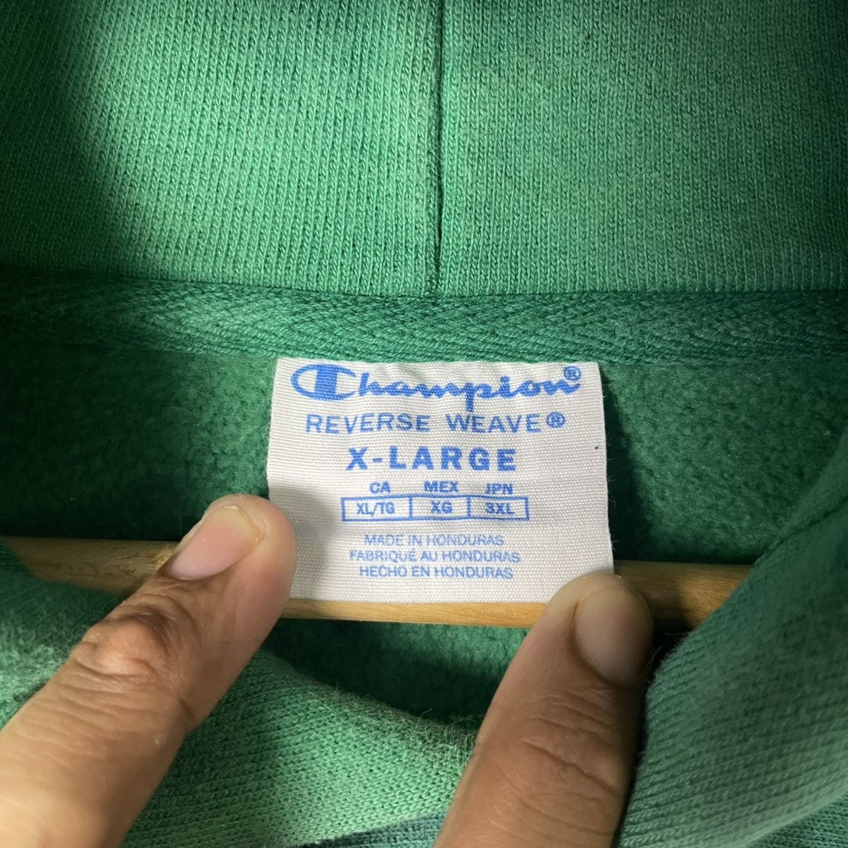 Champion Champion Reverse Weave “VETERAN” Hoodie – Green (Size XL) Size US XL / EU 56 / 4 - 8 Thumbnail