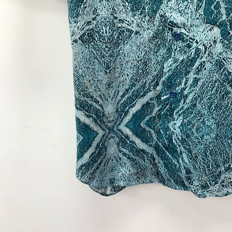 Louis Vuitton Louis Vuitton Blue Marble Print Lapel Single Breasted Shor Size US S / EU 44-46 / 1 - 4 Thumbnail