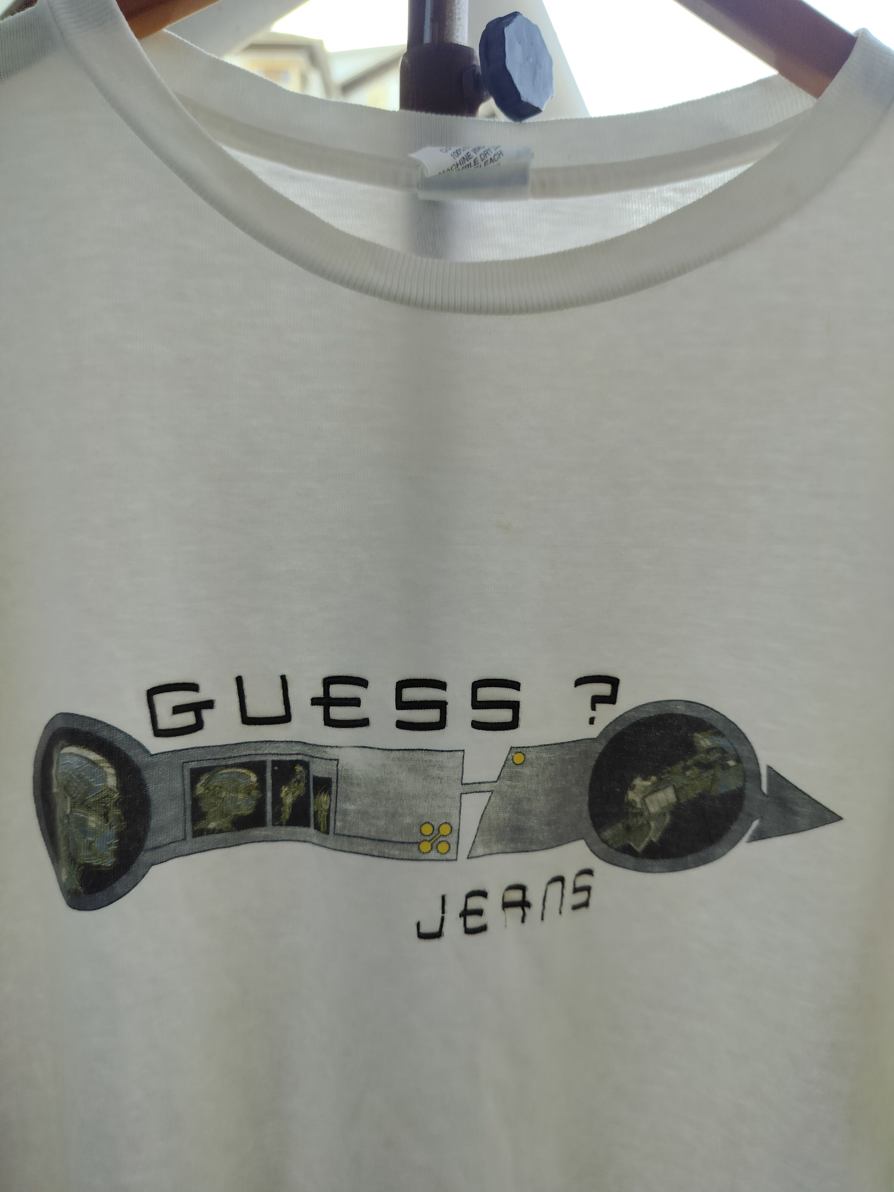 Club Sorayama × Guess Vintage Guess Jeans t- shirt Made in Usa Size US L / EU 52-54 / 3 - 2 Thumbnail